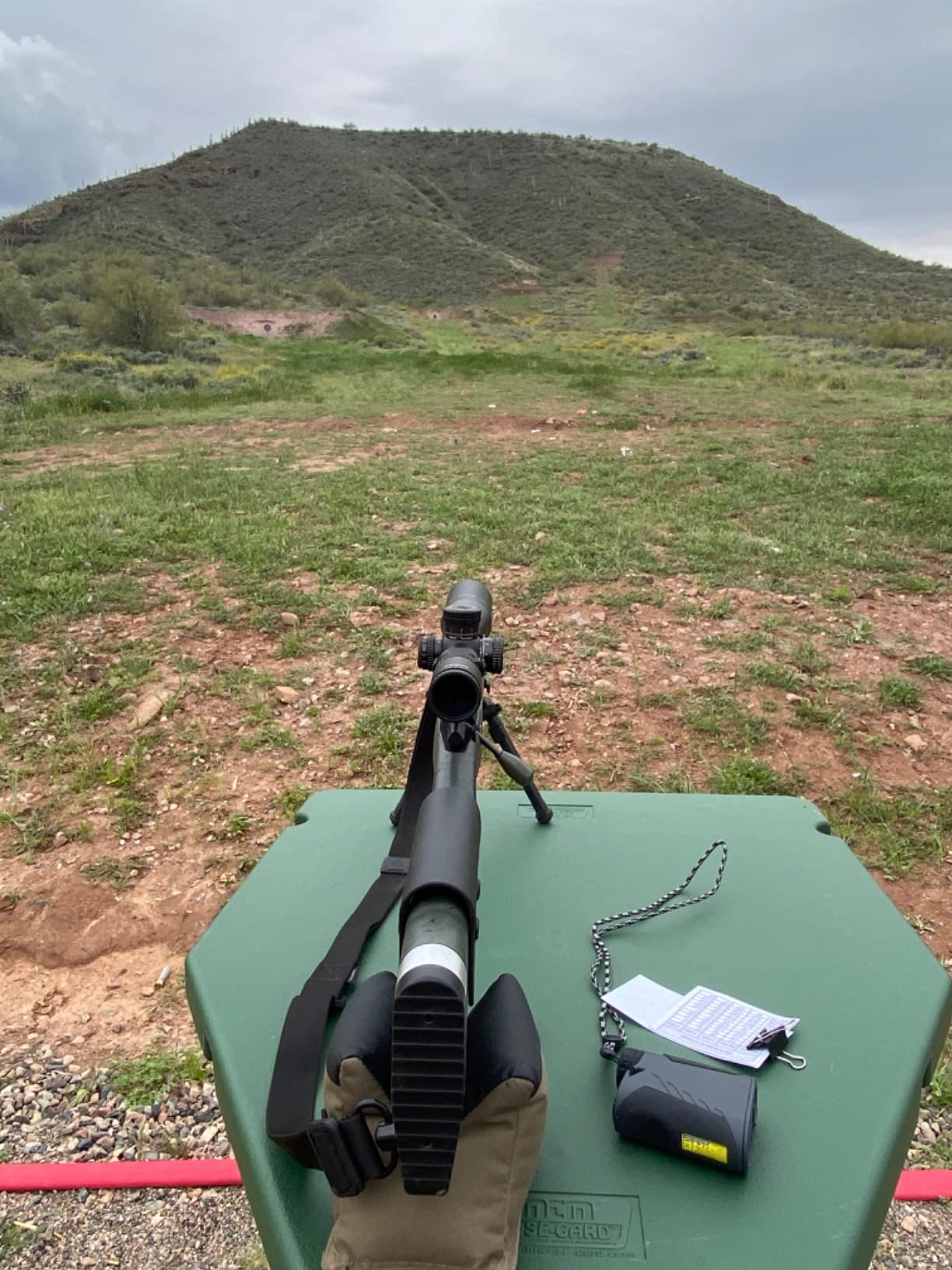 MTM PST-11 Predator Shooting Table, Portable Benchrest, Durable Molded Design, Shooting Platform, Target Shooting & Range Accessory, Green customer photo 2