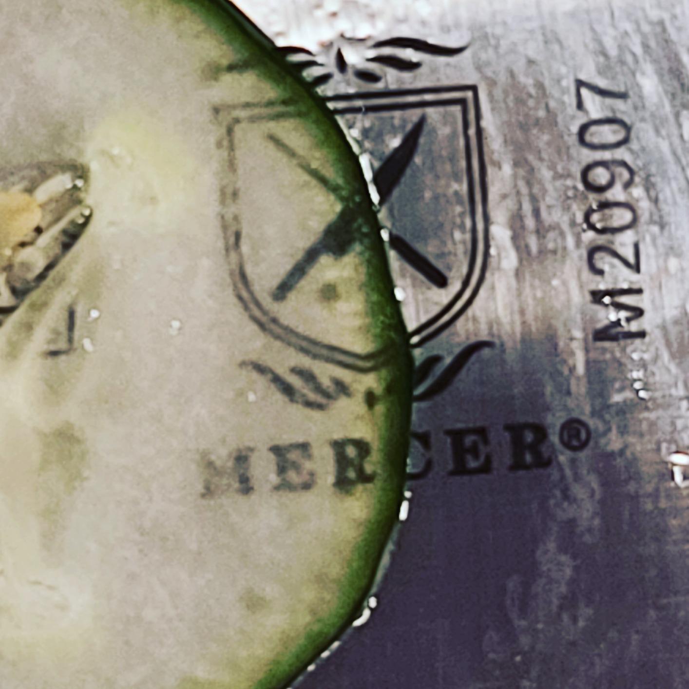 Mercer Culinary M20907 Genesis 7-Inch Nakiri Vegetable Knife, Black customer photo 1