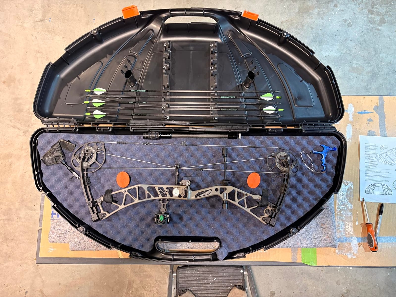 Flambeau Outdoors 6461SC Safe Shot Bow Case, Portable Bow Storage customer photo 2