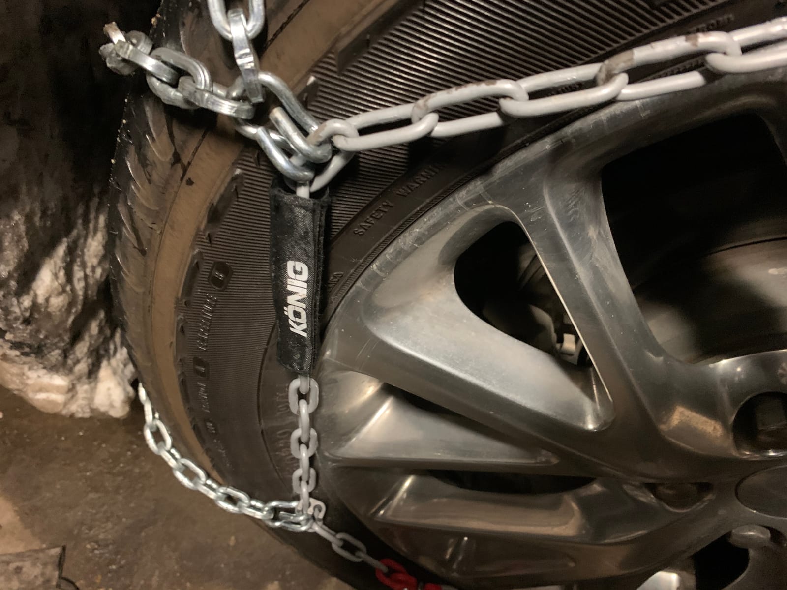 KONIG XB-16 265 Snow chains, set of 2 customer photo 2