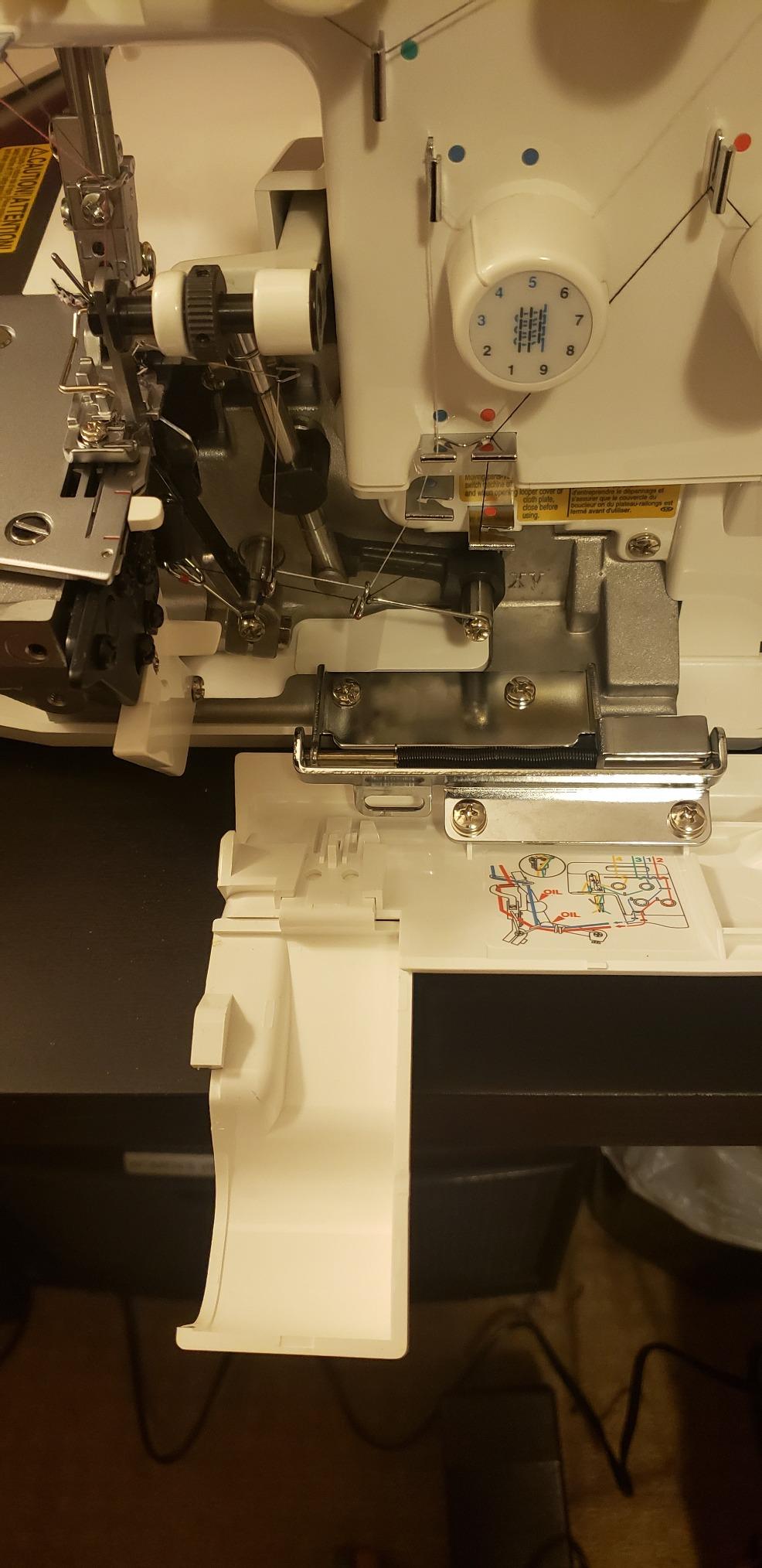 JUKI MO644D Portable Serger, White customer photo 2