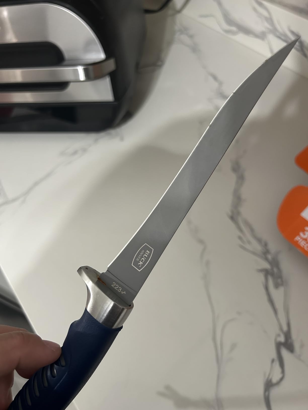 Buck Knives 223 Silver Creek Fixed Fillet Knife, 5 oz | 6-3/8