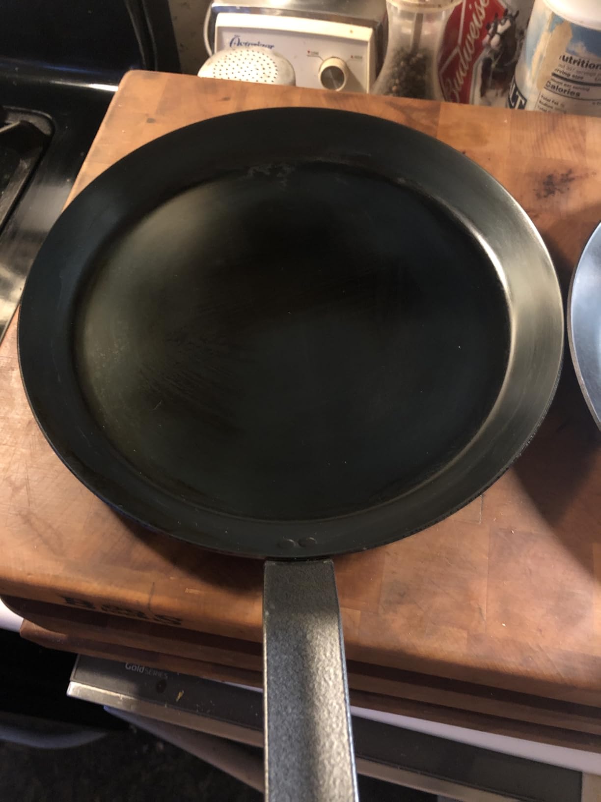 de Buyer Blue Carbon Steel Crepe & Tortilla Pan - 9.5