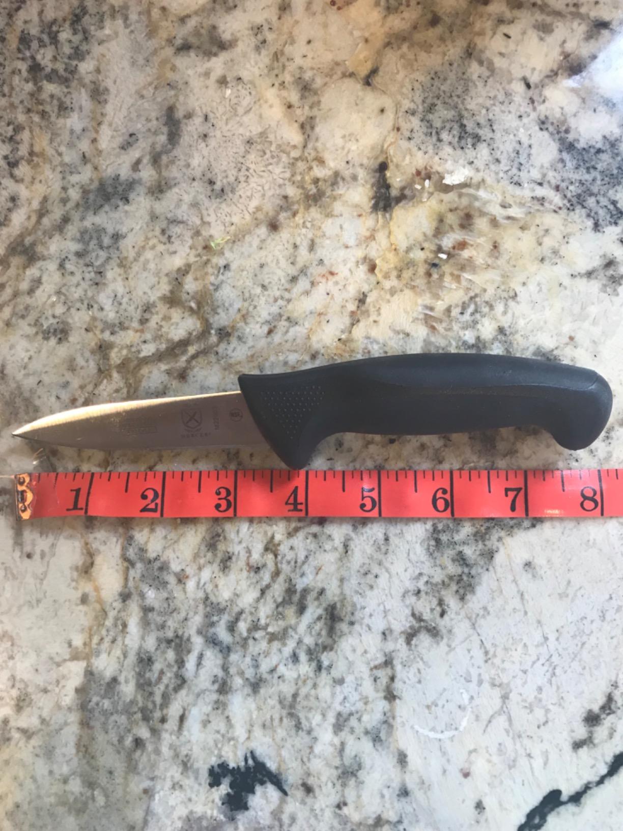 Mercer Culinary M22003 Millennia Black Handle, 3.5-Inch, Paring Knife customer photo 1
