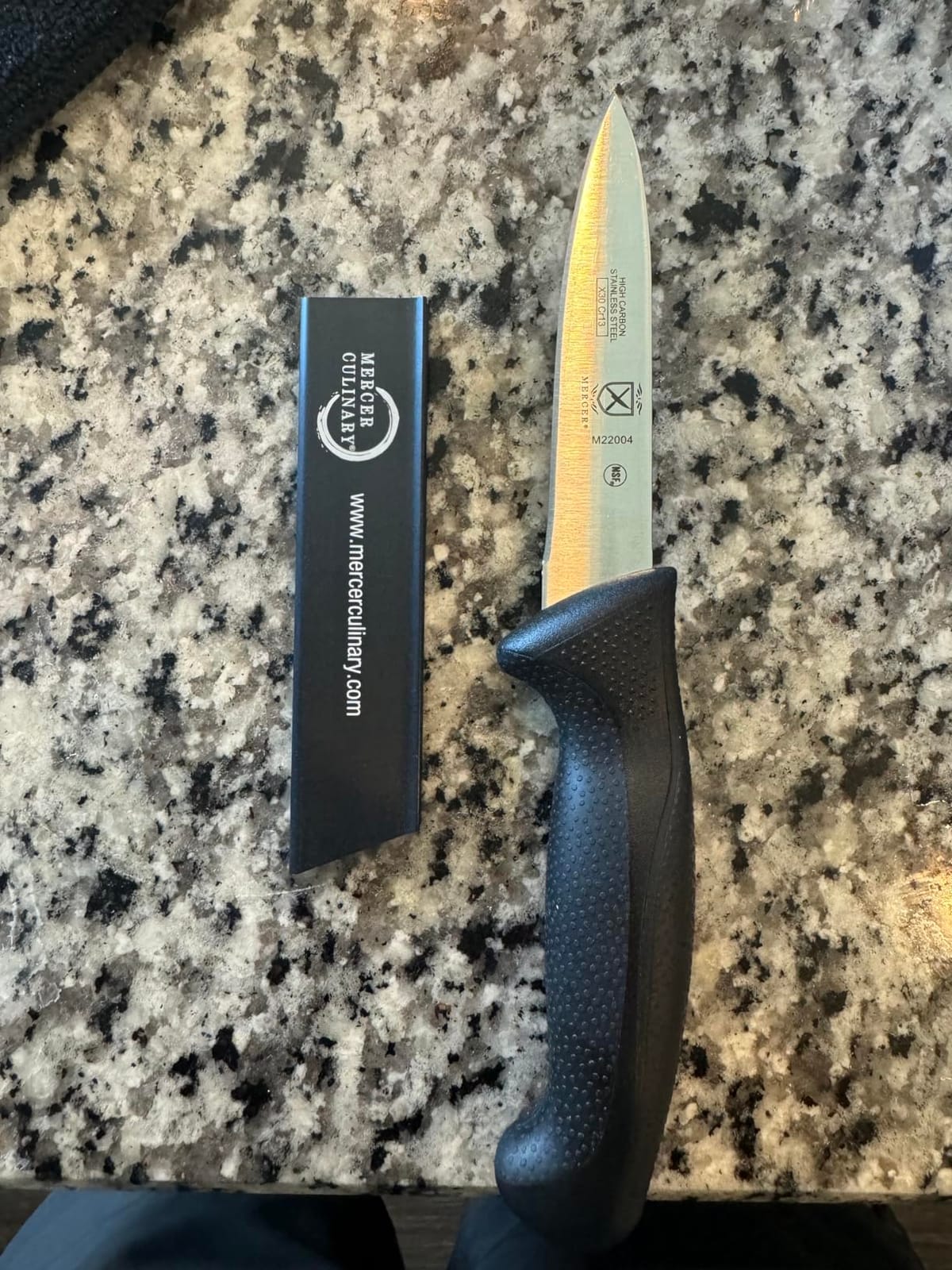 Mercer Culinary M22003 Millennia Black Handle, 3.5-Inch, Paring Knife customer photo 2