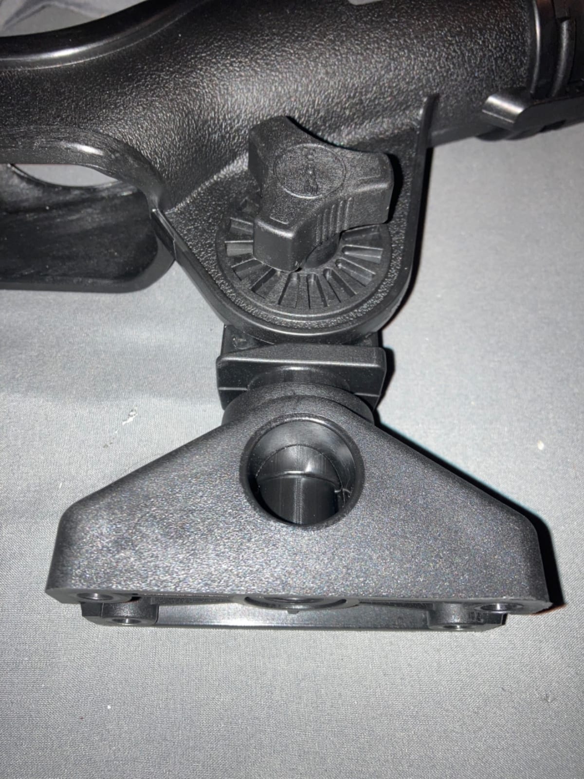 Scotty #230 Powerlock Rod Holder with #241 Side/Deck Mount, Adjustable Boat Fishing Rod Holder, Universal Cradle Design, Side or Deck Mount Installation, Marine-Grade Construction customer photo 1