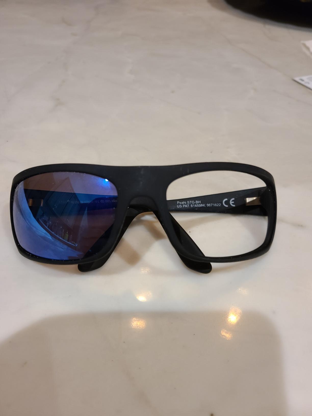 Maui Jim Polarized Men's and Women's Peahi Wrap Sunglasses customer photo 2