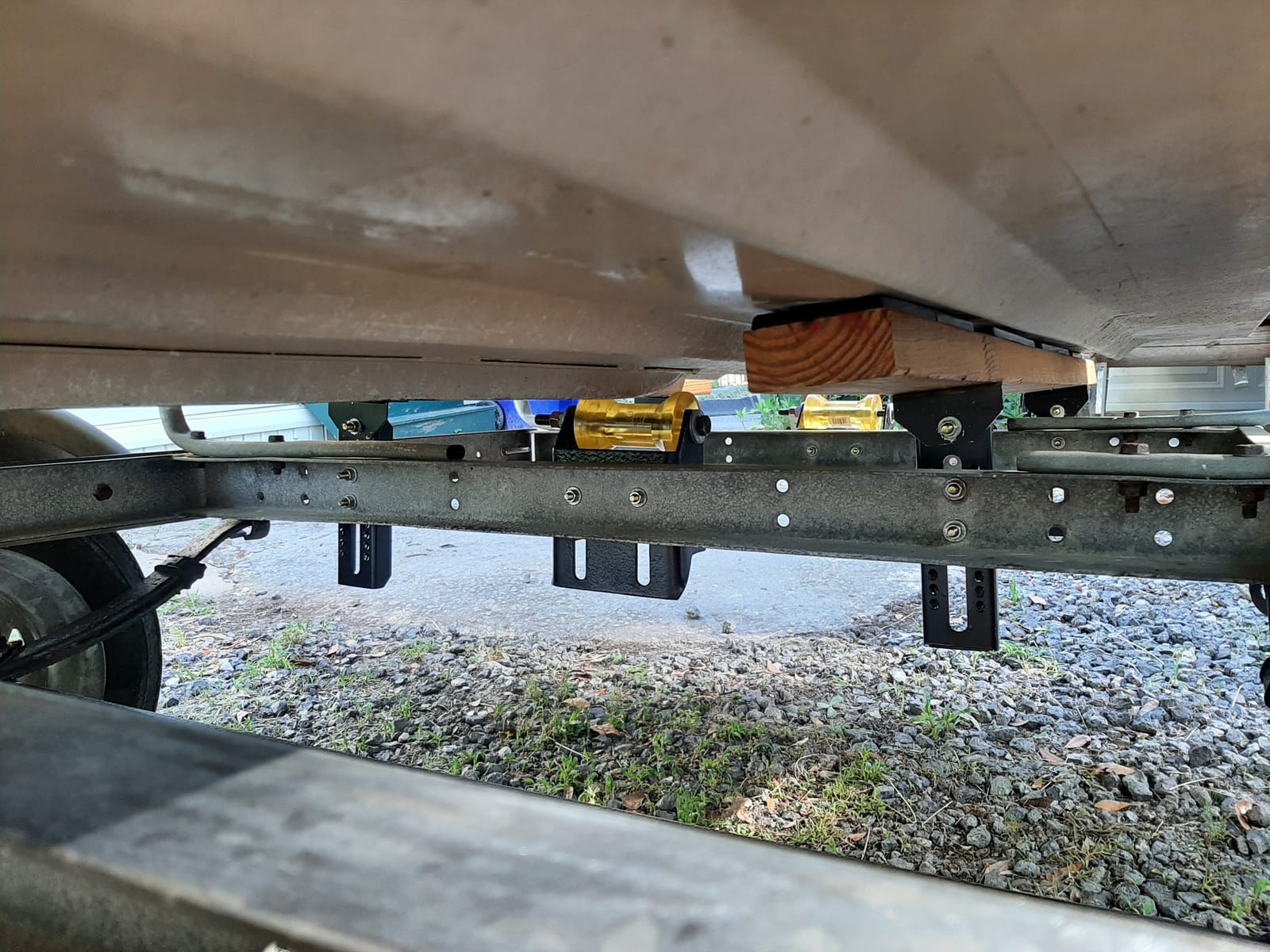 Ironwood Pacific E-Z Slide Boat Trailer Slides and Bunkenders for 4