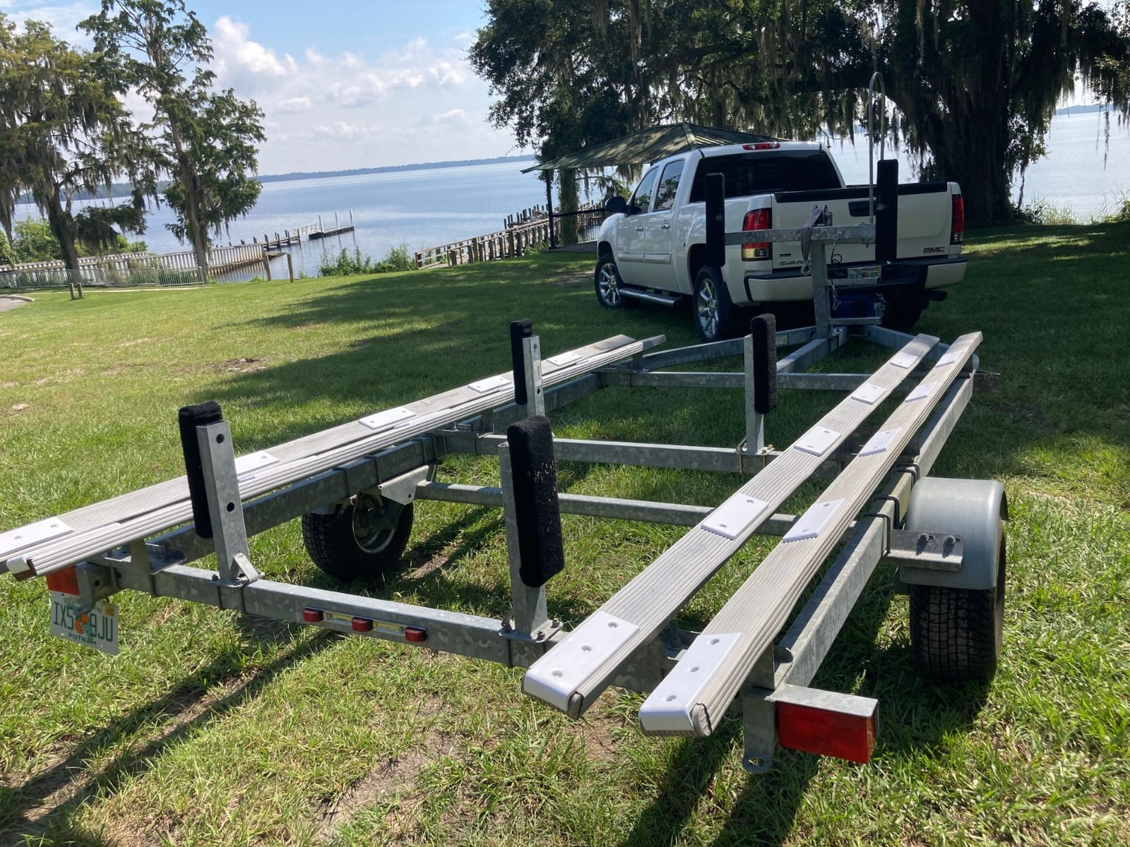 Ironwood Pacific E-Z Slide Boat Trailer Slides and Bunkenders for 4