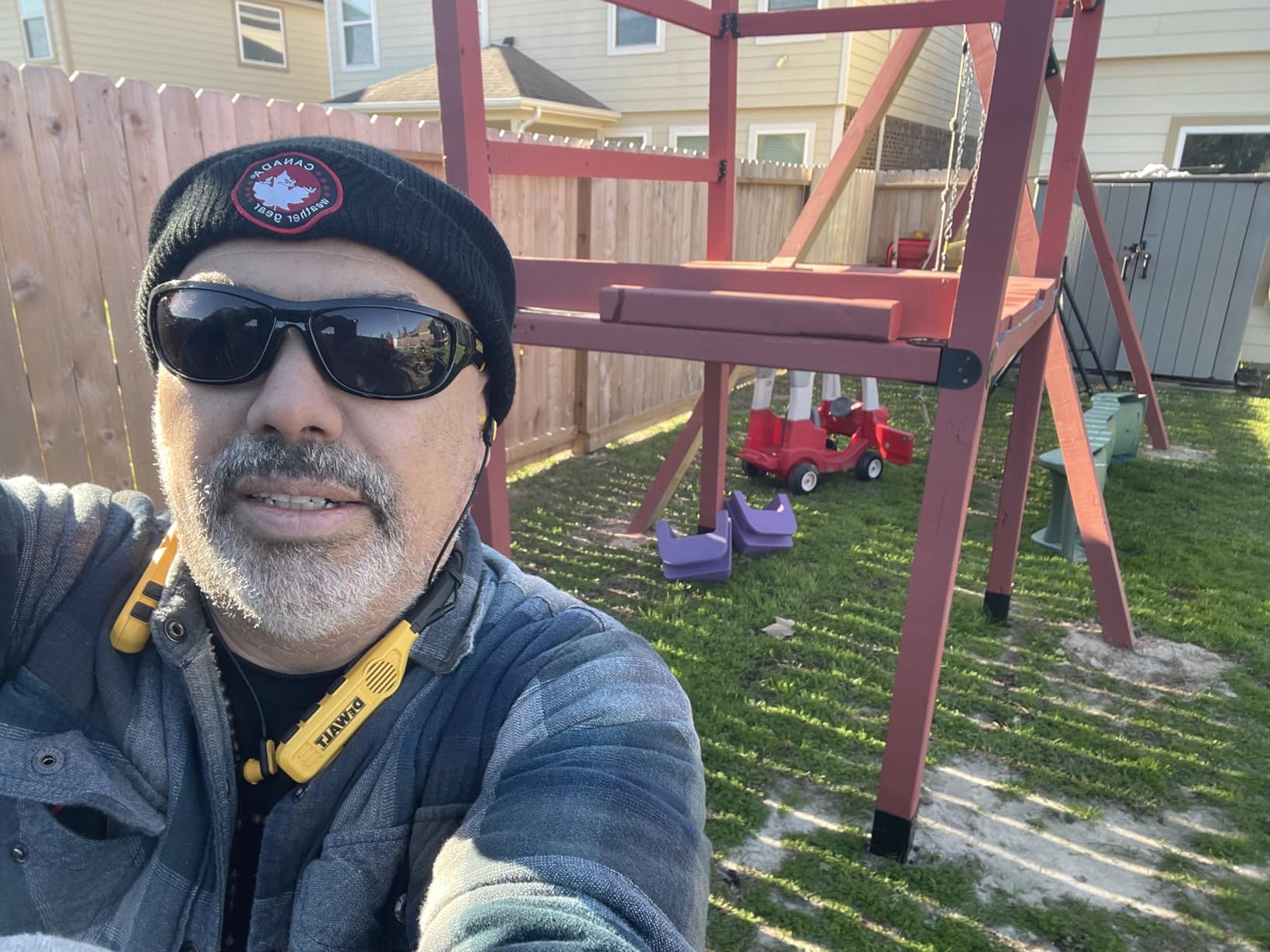 DEWALT DPG94-2C Dominator Z87+ Safety Glasses, Black Full Frame & Smoke Lens, Rubber Temples & Nosepiece, 1 Pair customer photo 2