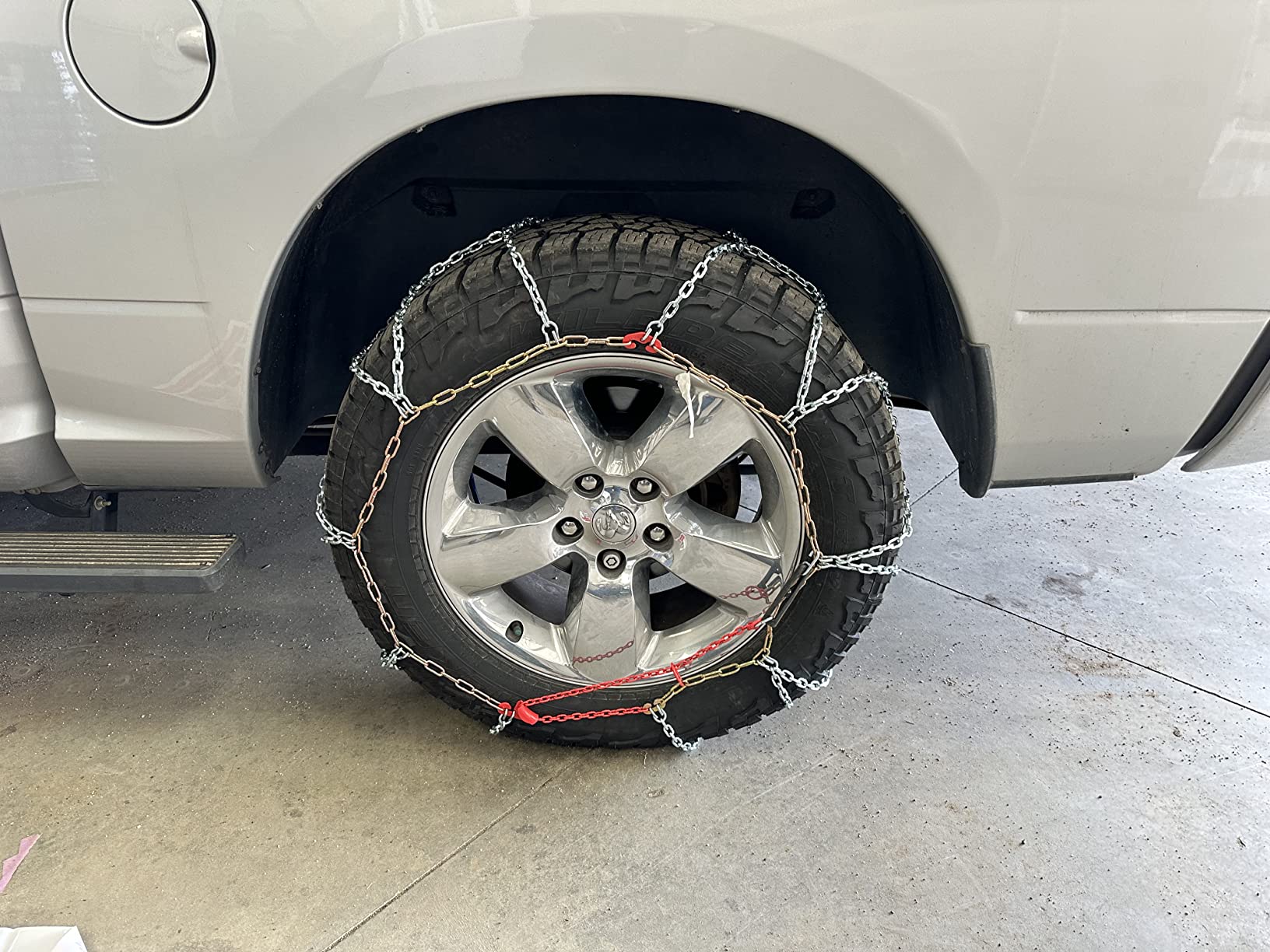 QG3229CAM Quik Grip Wide Base Type CAM-DH Light Truck Tire Traction Chain - Set of 2 customer photo 2