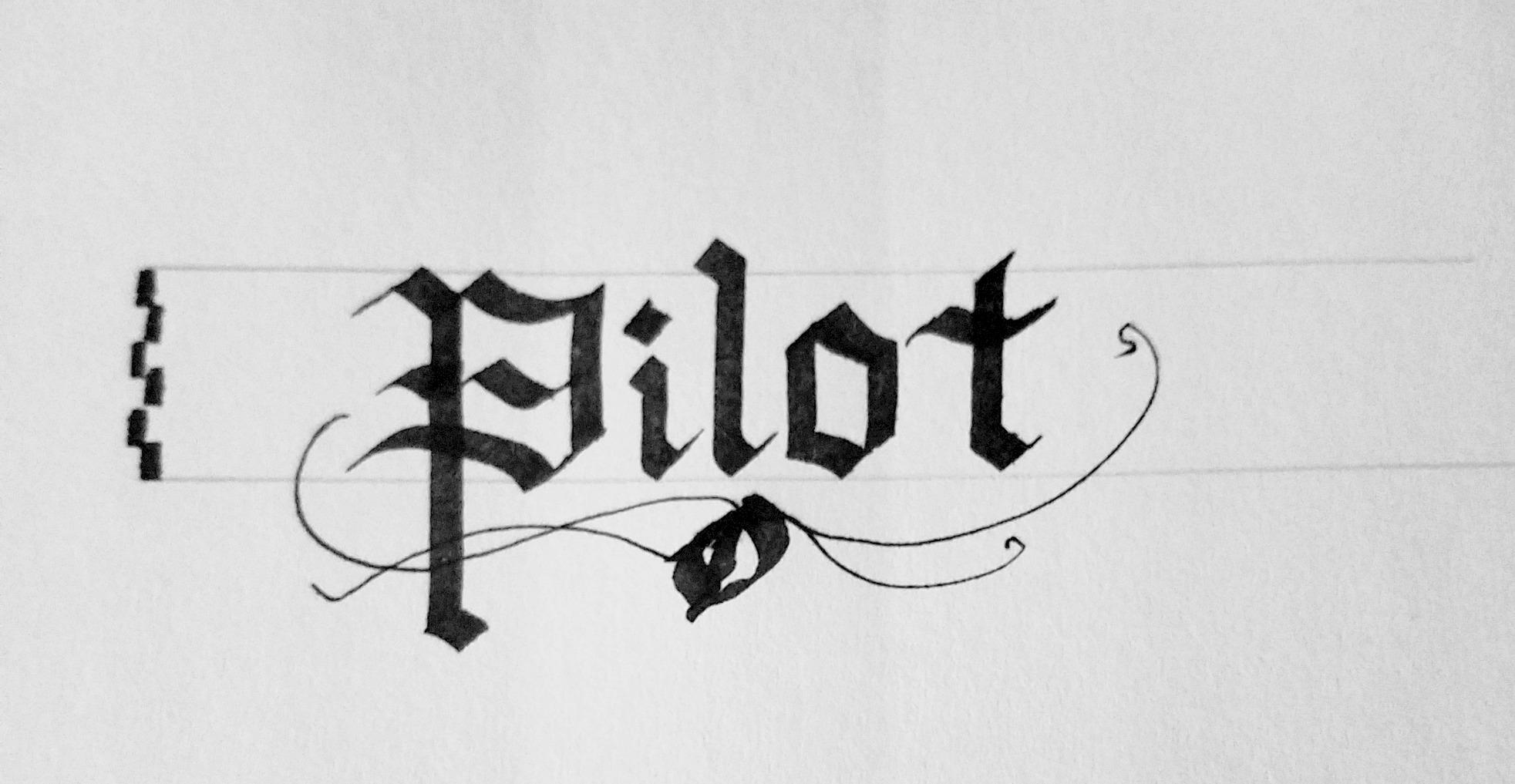 Pilot Parallel Calligraphy Pen Set, 2.4mm Nib with Black and Red Ink Cartridges (90051) customer photo 2