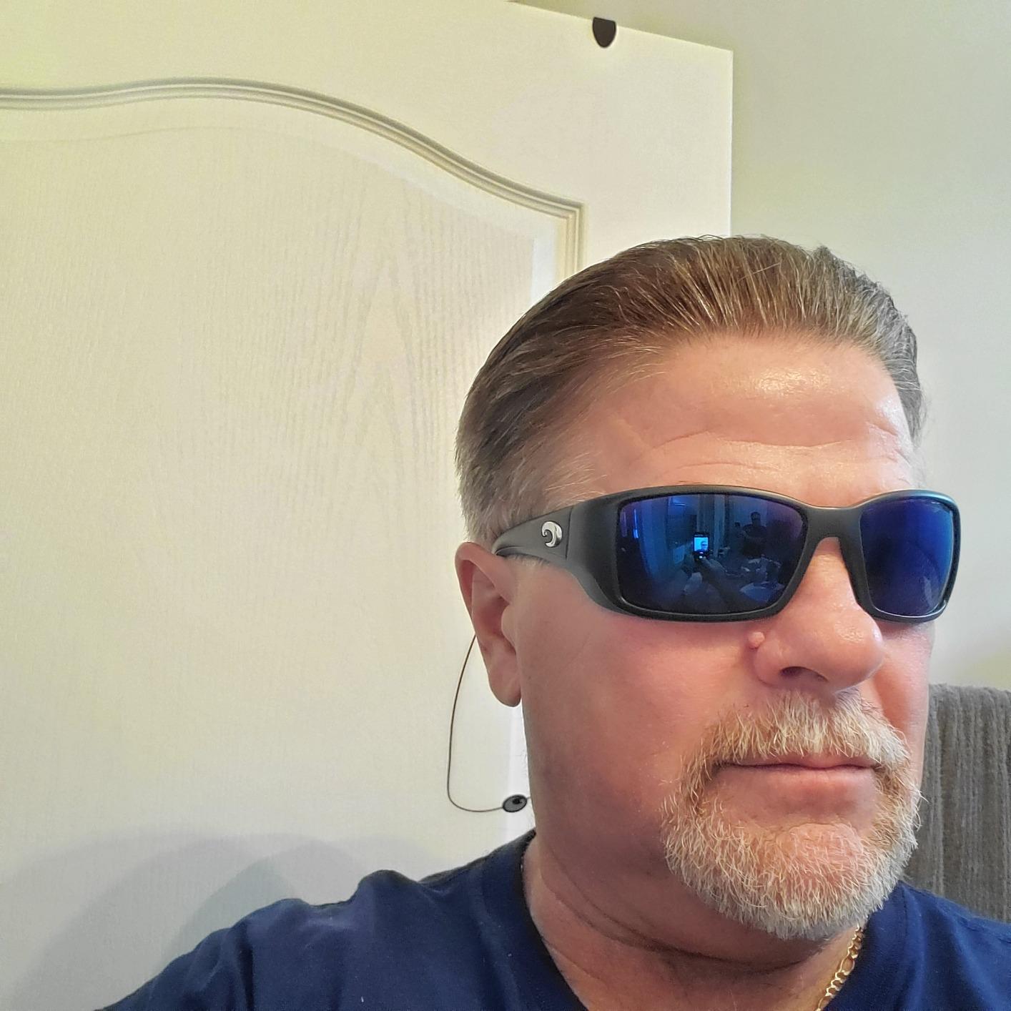 Costa Del Mar Sunglasses for Men - Blackfin Mens Polarized Sunglasses - Fishing, Boating & Beach UV Protection - Size 62,580P customer photo 1