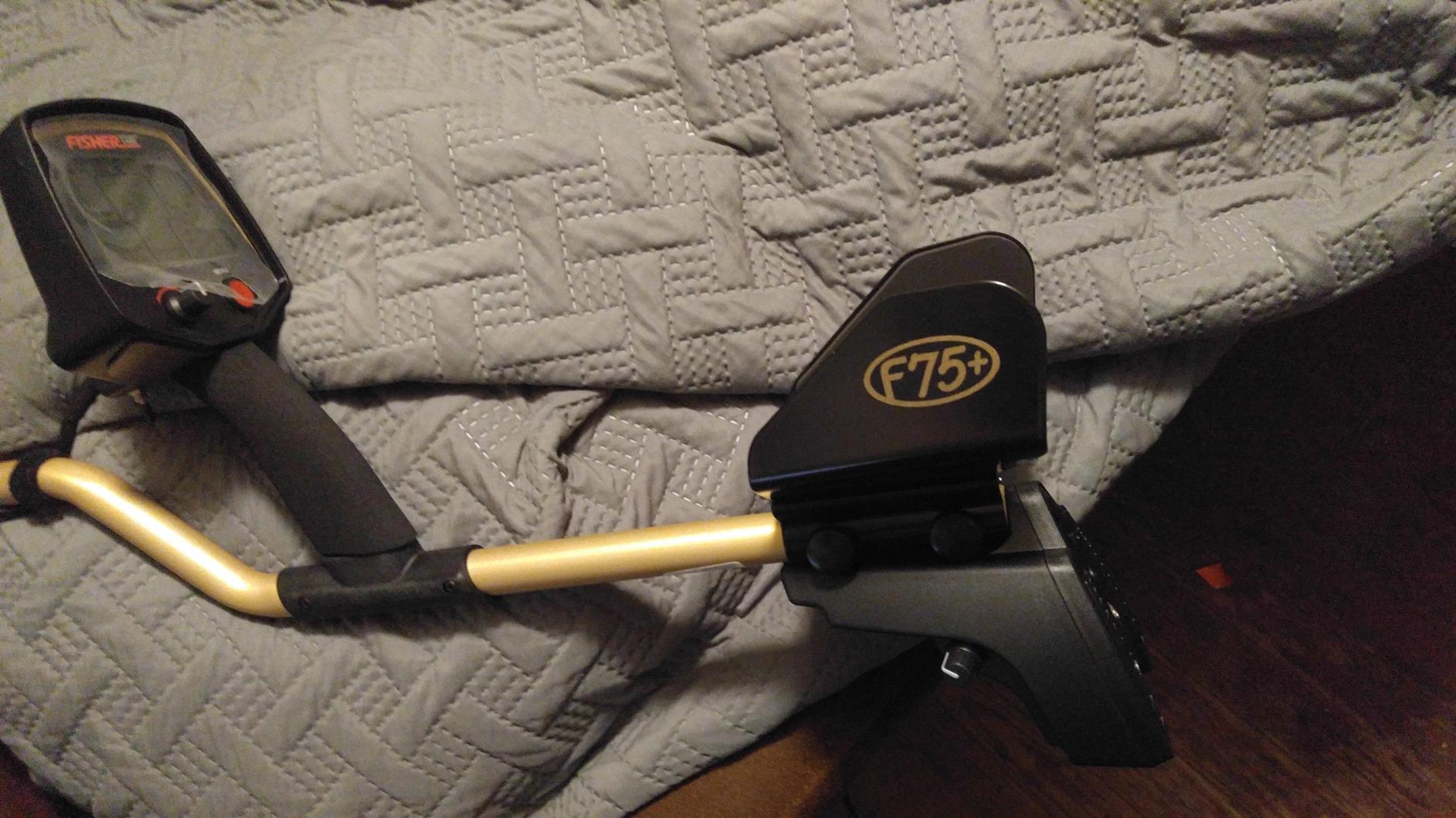 Fisher F75 Special Edition Metal Detector with 11 and 5 Waterproof BiAxial Search Coils - High-Performance Discrimination, Boost and Cache Modes customer photo 1