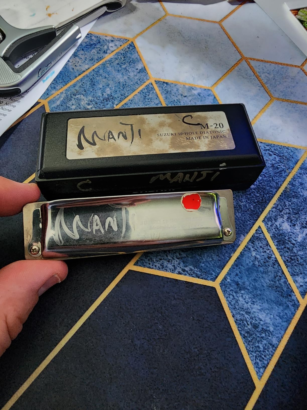 Suzuki M-20-C Manji 10-Hole Diatonic Harmonica Key of C customer photo 2