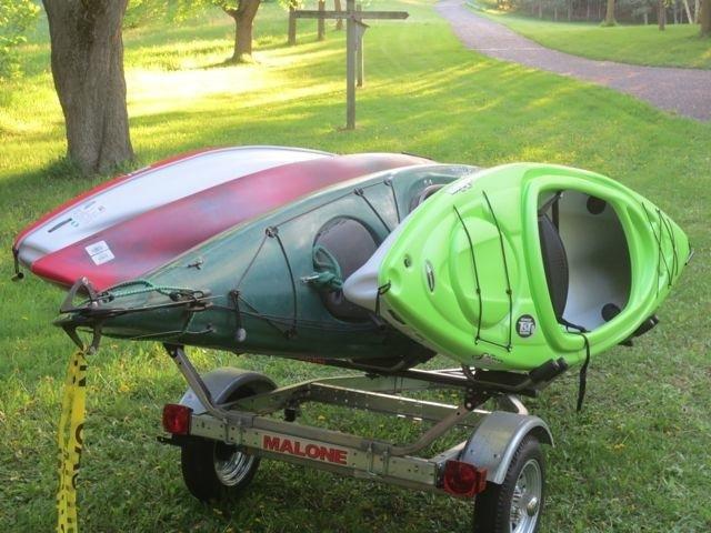Malone J-Pro 2 J-Style Universal Car Rack Kayak Carrier with Bow and Stern Lines customer photo 1