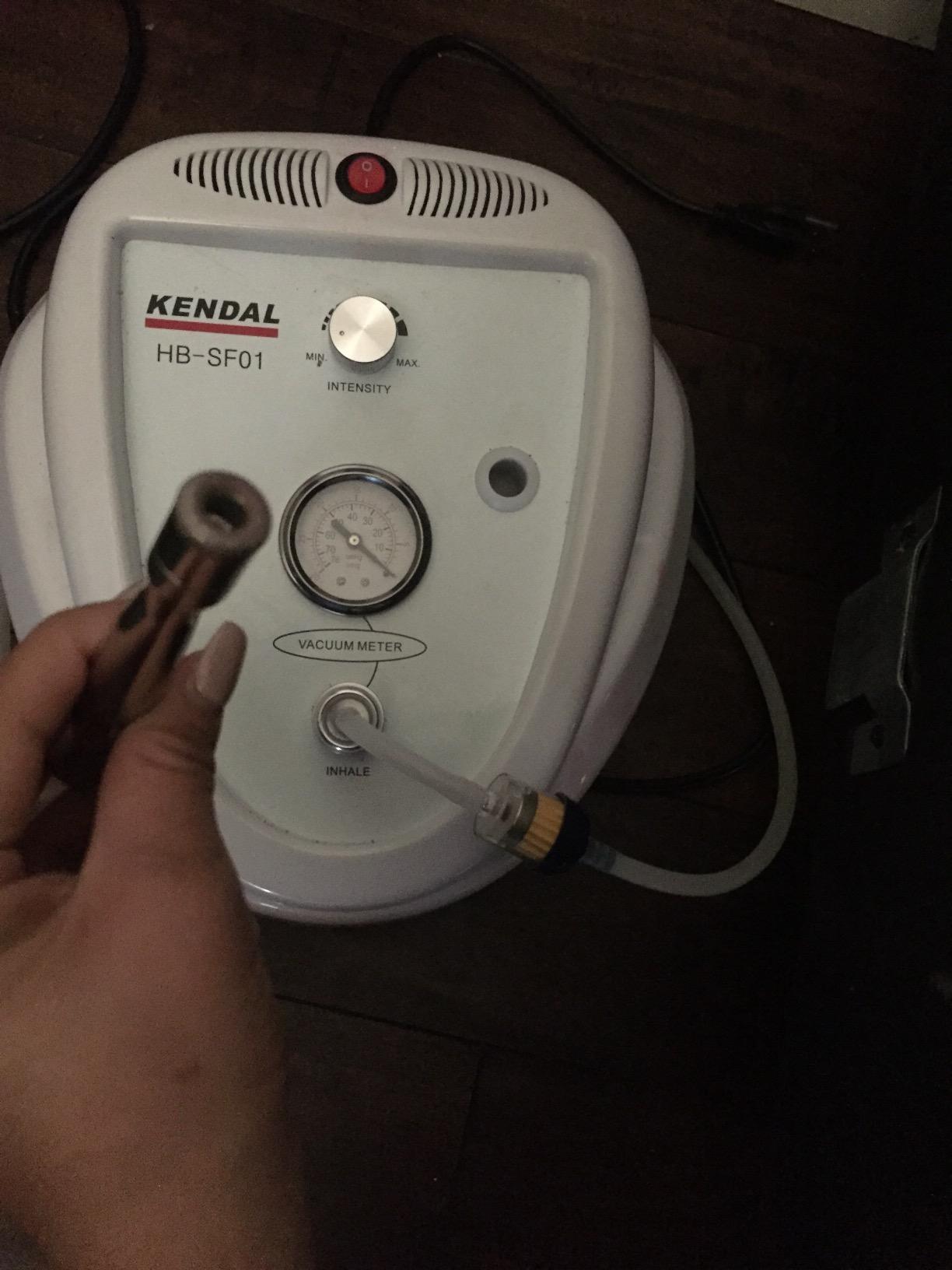 Kendal Professional Diamond Microdermabrasion Machine, Dermabrasion Facial Skin Care Equipment, Also Good for Home Use AC 110V HB-SF01 customer photo 1