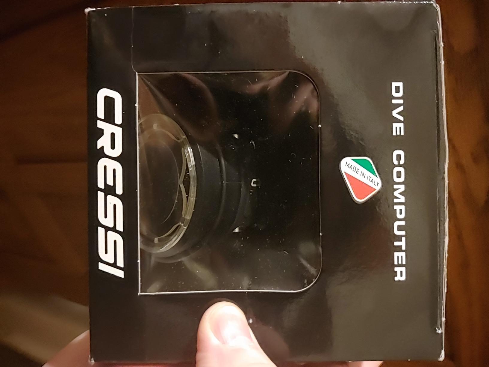 CRESSI Leonardo 2.0 Scuba Dive Watch, Air Nitrox Gauge, Black/Blue | Dive Computer, Air Nitrox Gauge Modes, Single-Button Control, Visual & Audible Alarm, USB & Infrared Transfer, Diving Watch customer photo 1