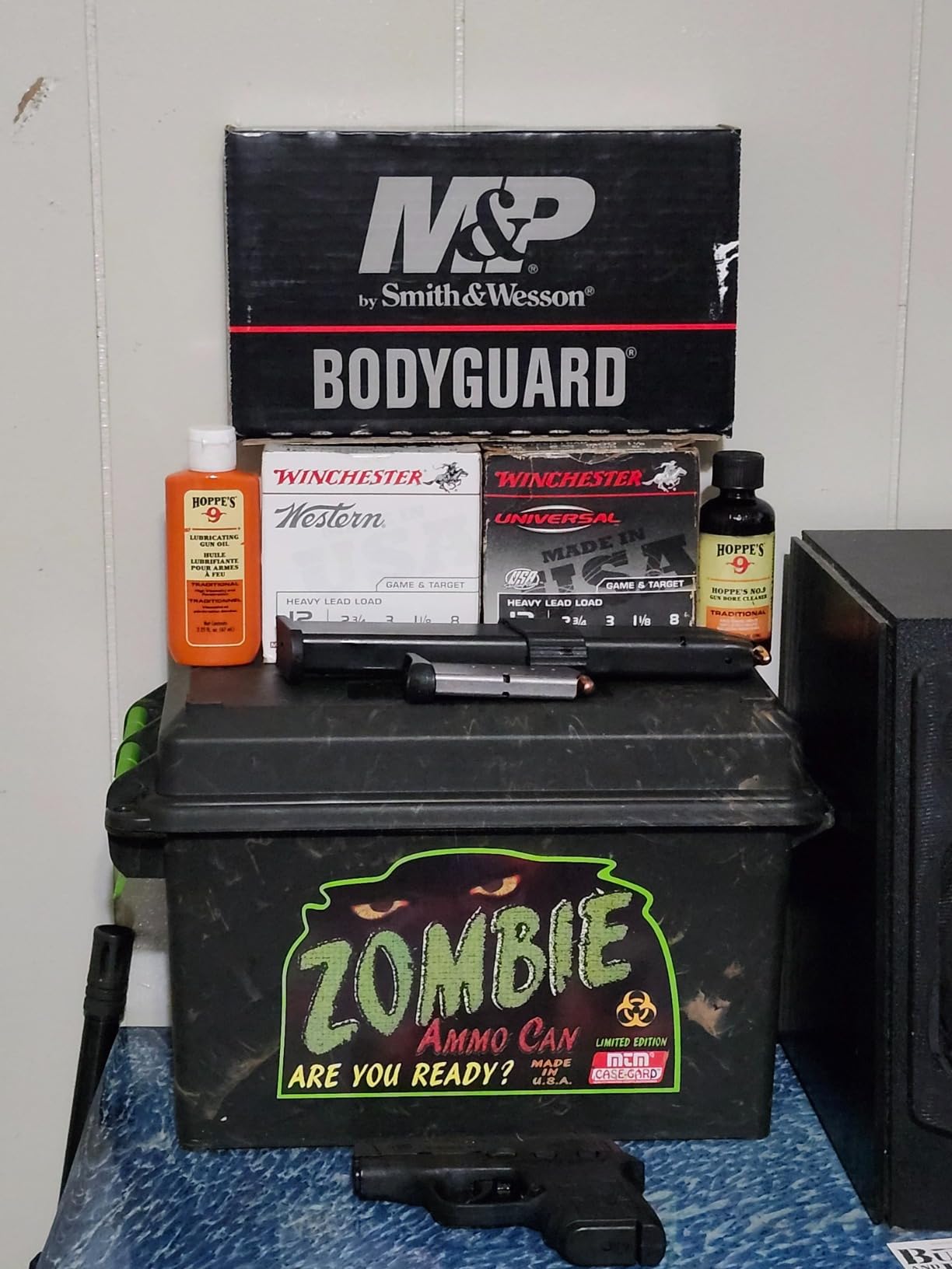 MTM AC50Z Ammo Can, 50-Caliber, Heavy-Duty Dual Latching System, Rugged Polypropylene Plastic, O-Ring Seal System, Water Resistant, Bulk Ammo Storage, USA Made, Zombie customer photo 2