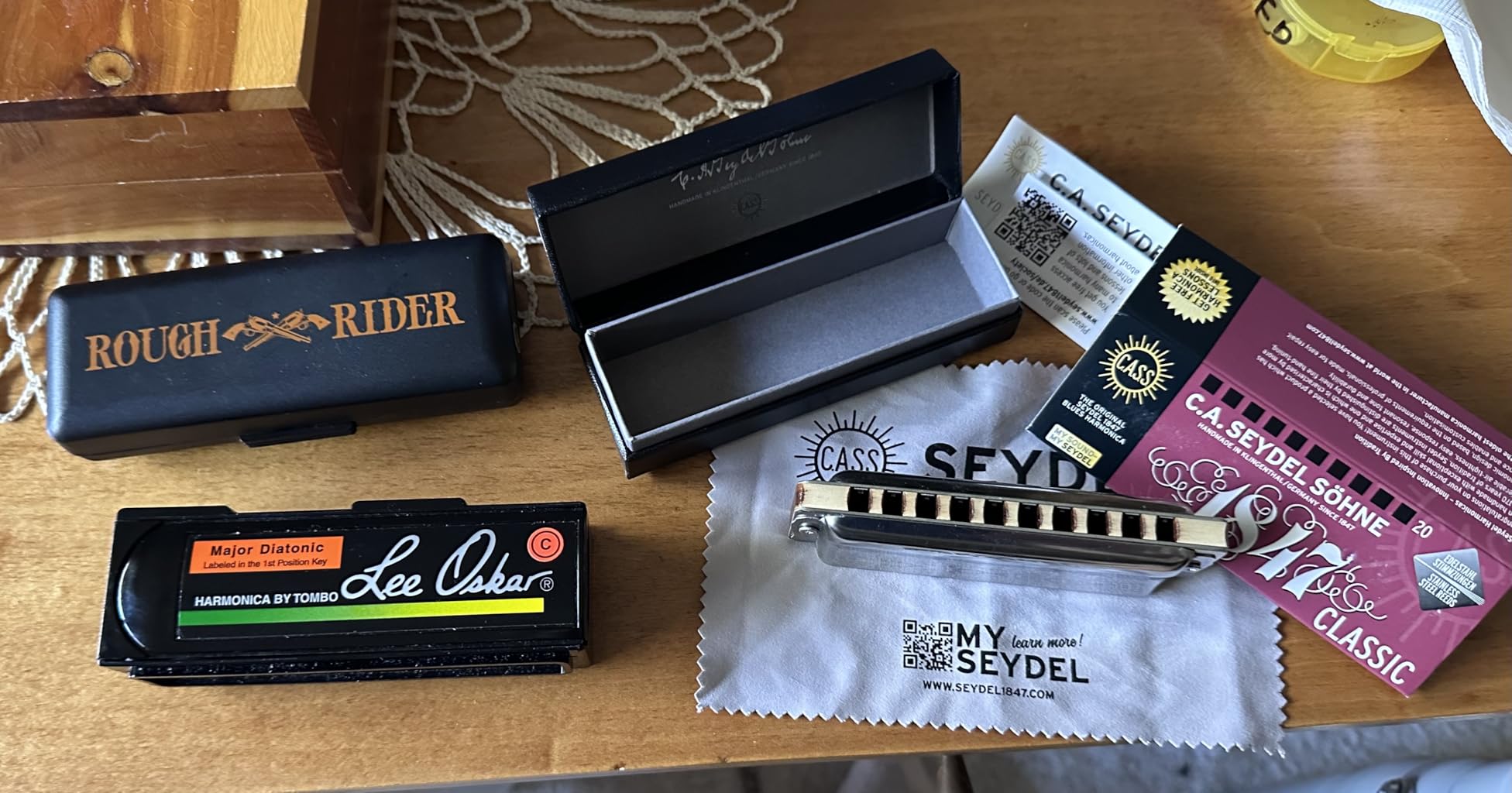 Seydel 1847 Silver Harmonica - Key of C customer photo 1