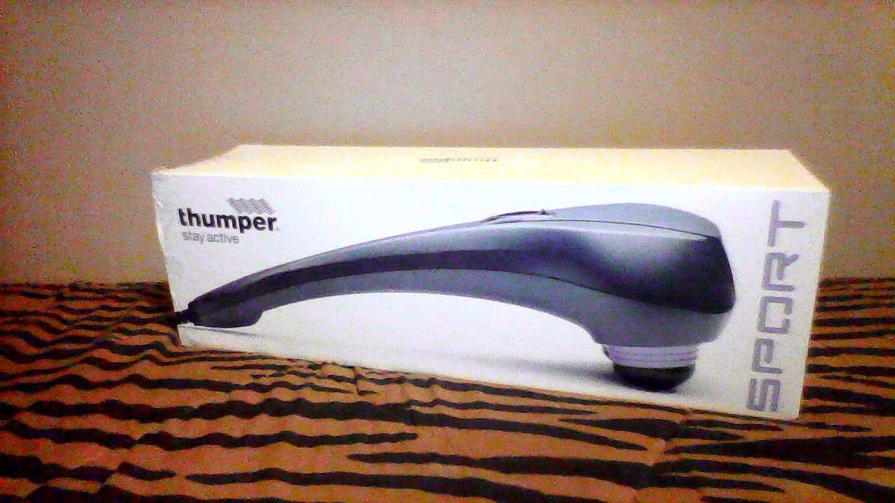 Thumper Sport Handheld Portable Lightweight Percussion Massager Deep Tissue customer photo 2