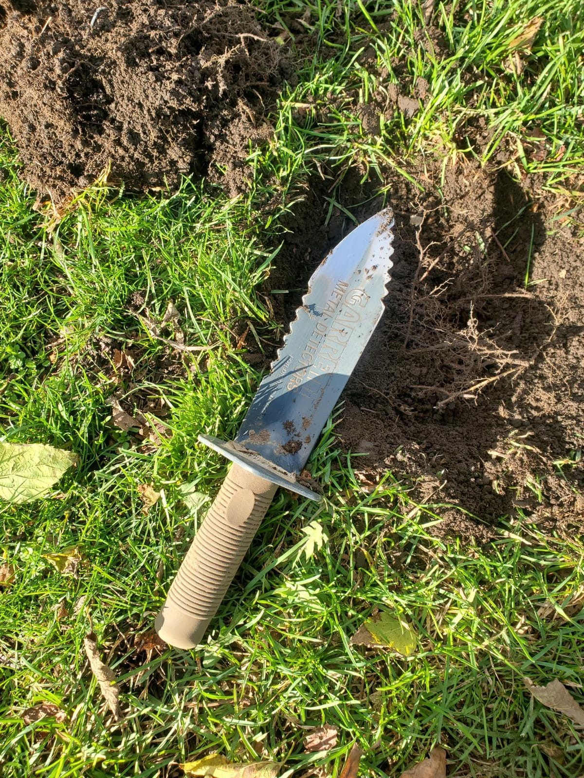 Garrett Edge Digger with Sheath, 7.5 inches, Black customer photo 2