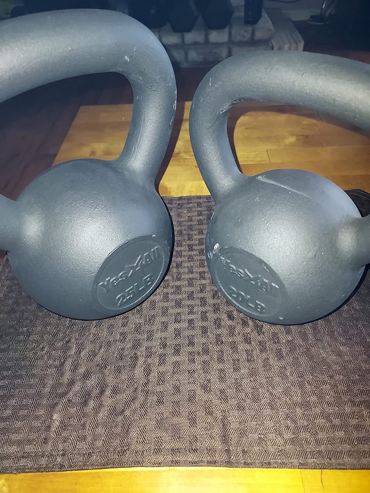 Yes4All Kettlebell Sets, 5 - 10 - 15 - 20 - 25 - 30 LB Cast Iron Strength Training Kettlebells, Wide Handles & Flat Bottom, Multi-Level from Beginners to Pros for Strength Training & Home Gym customer photo 2