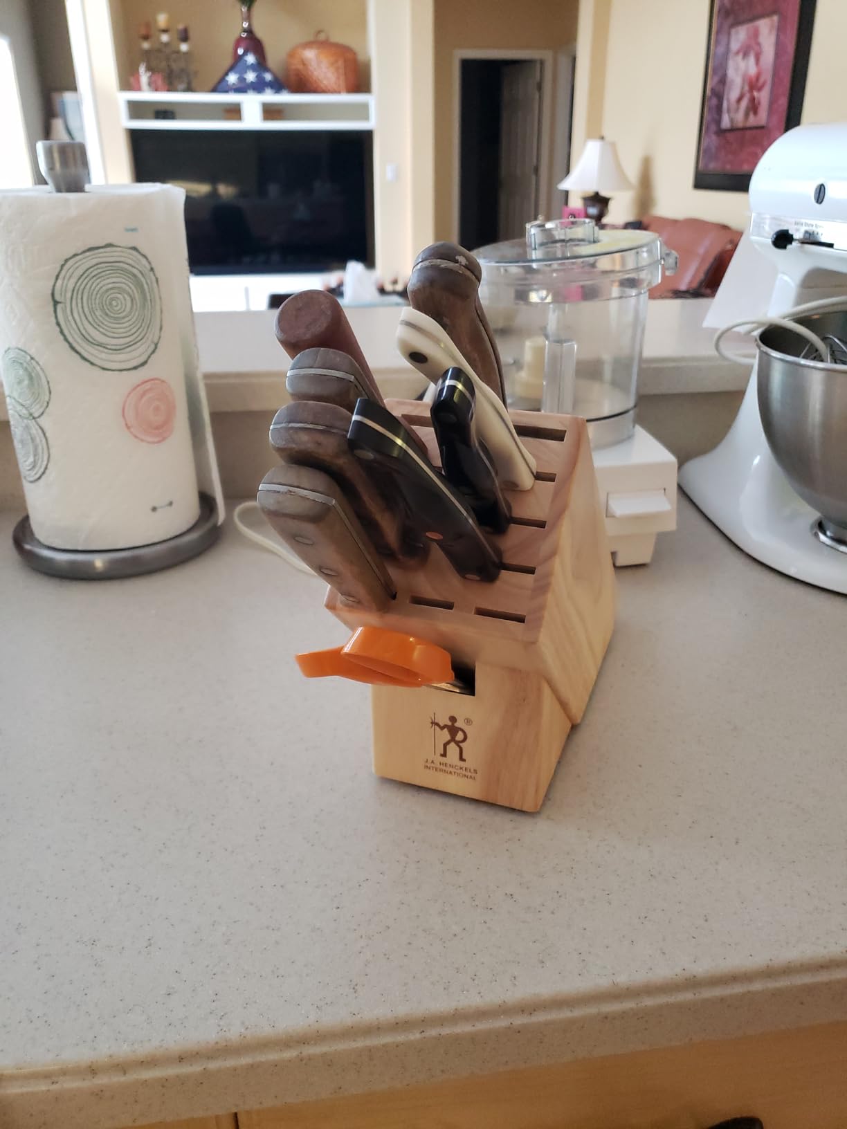 Henckels 11-Slot Knife Block | Keeps Kitchen Knives Organized and Blades Protected. Space-Saving Storage That Keeps Your Kitchen Tidy and Safe. customer photo 2