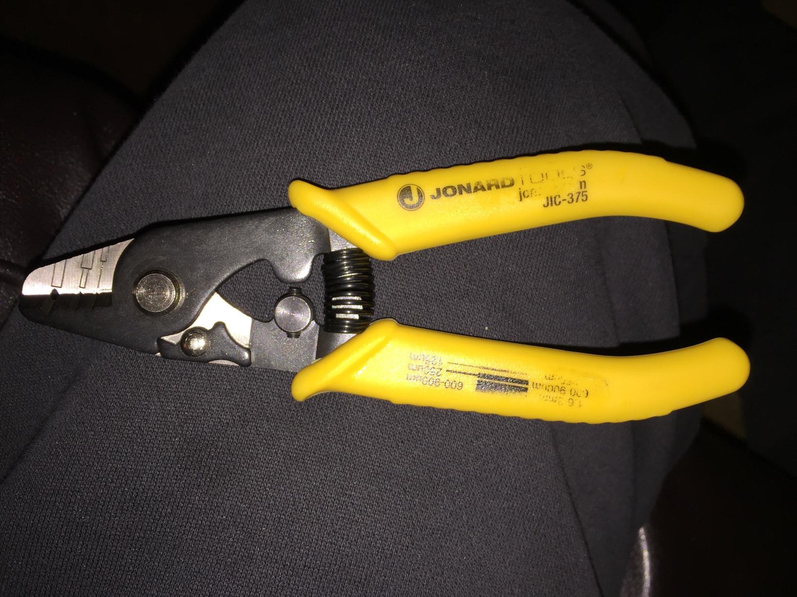 Jonard Tools TK-350 Fiber Stripper & Kevlar Cutting Kit customer photo 1