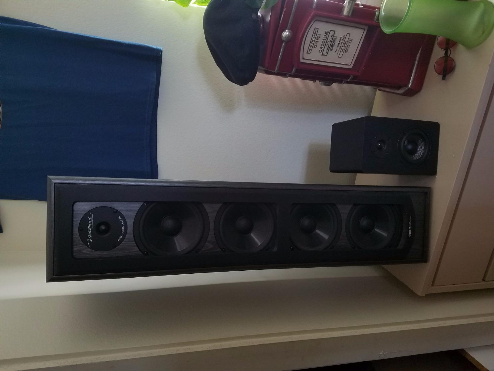 Micca MB42X Advanced 2-Way Passive Bookshelf Speakers, Stereo Pair, Black customer photo 1
