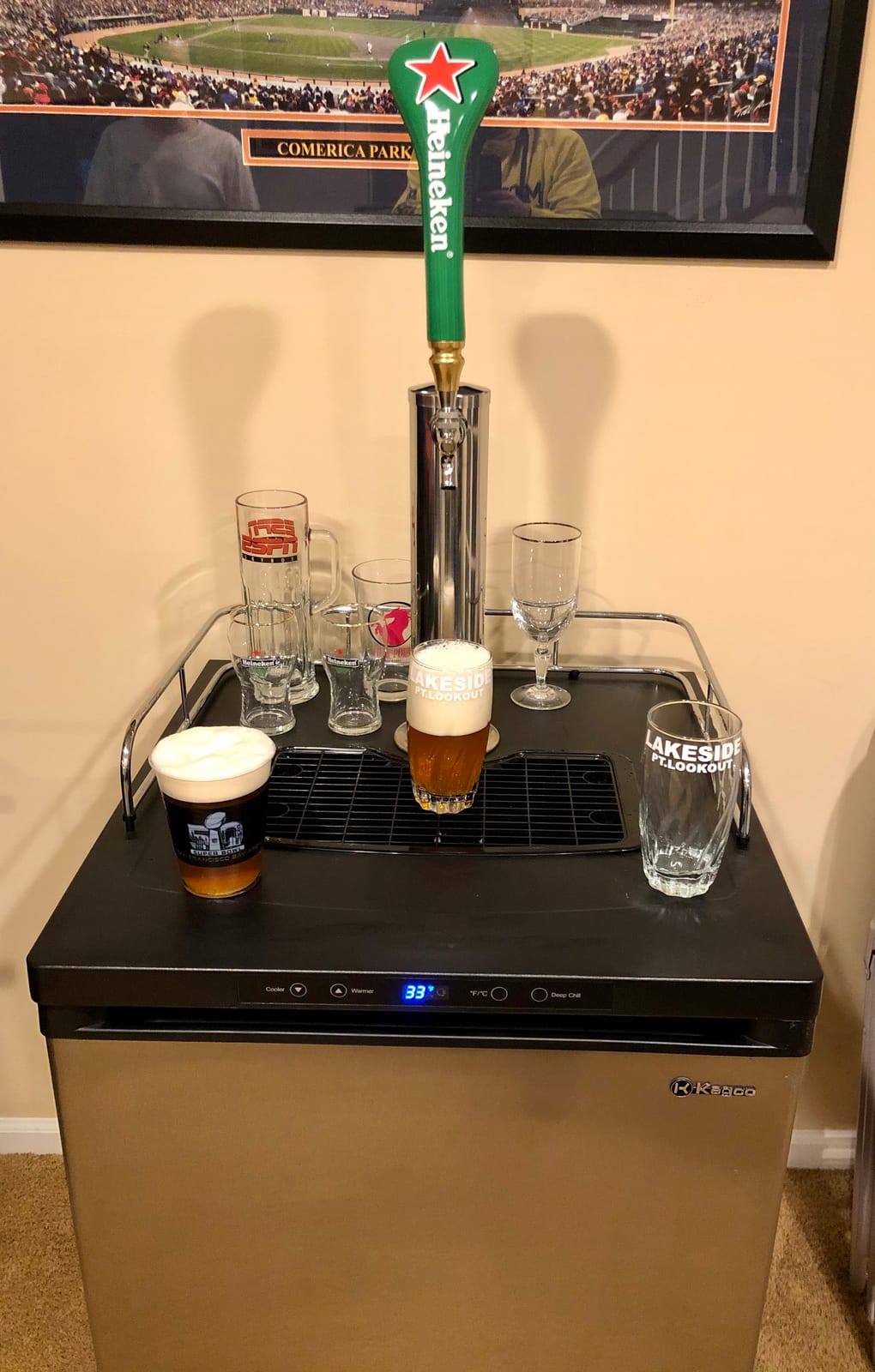 Kegco K309SS-1 Keg Dispenser, Stainless Steel customer photo 1