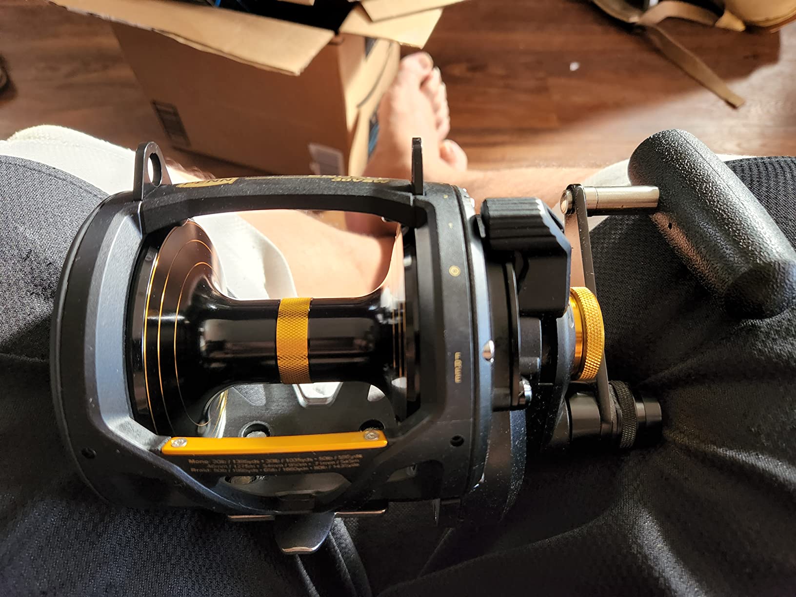 Penn Squall II Lever Drag 2-Speed Conventional Fishing Reel customer photo 2