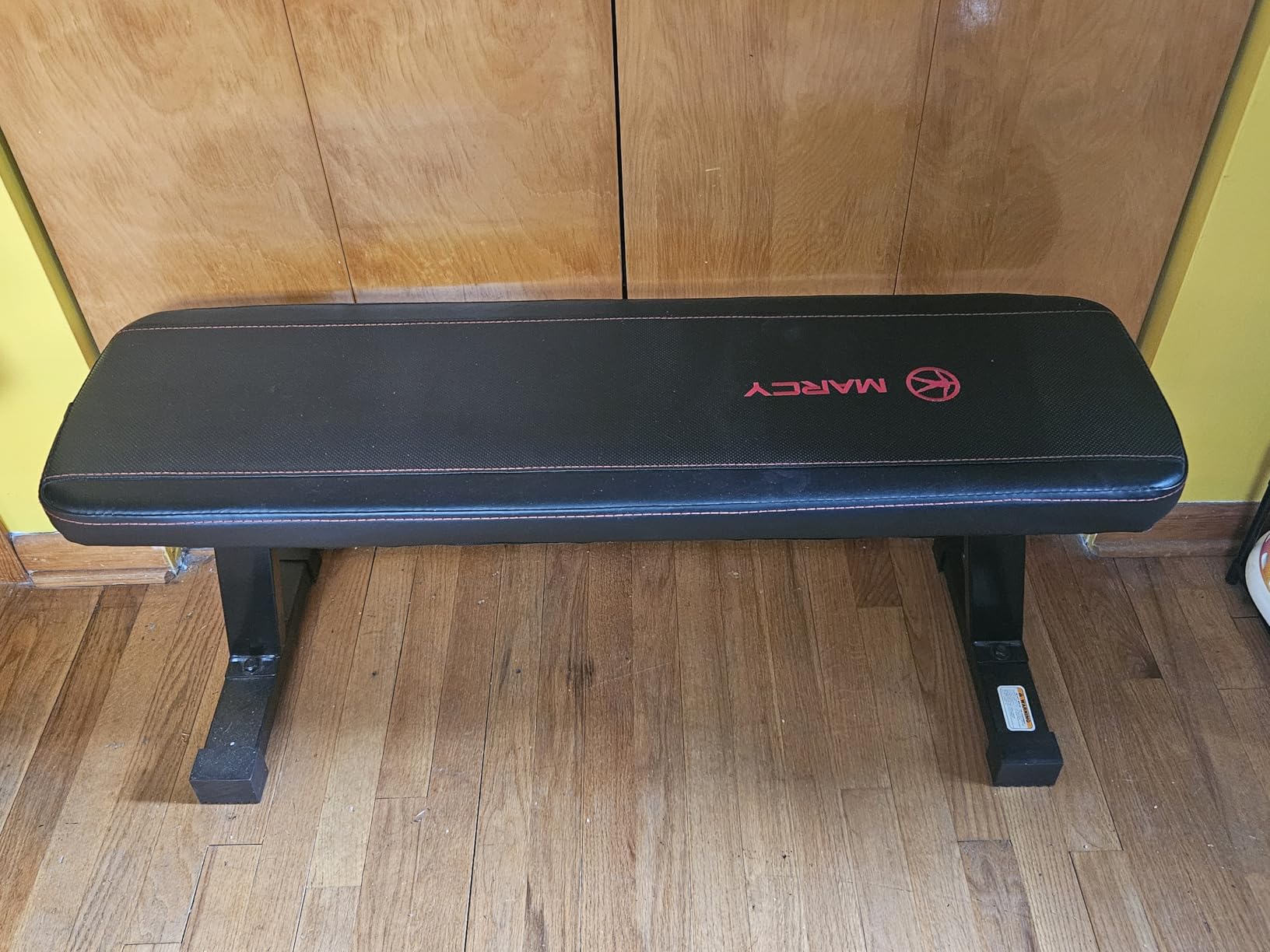 Marcy Flat Utility Weight Bench for Home Gym Weight Training and Ab Exercises customer photo 1