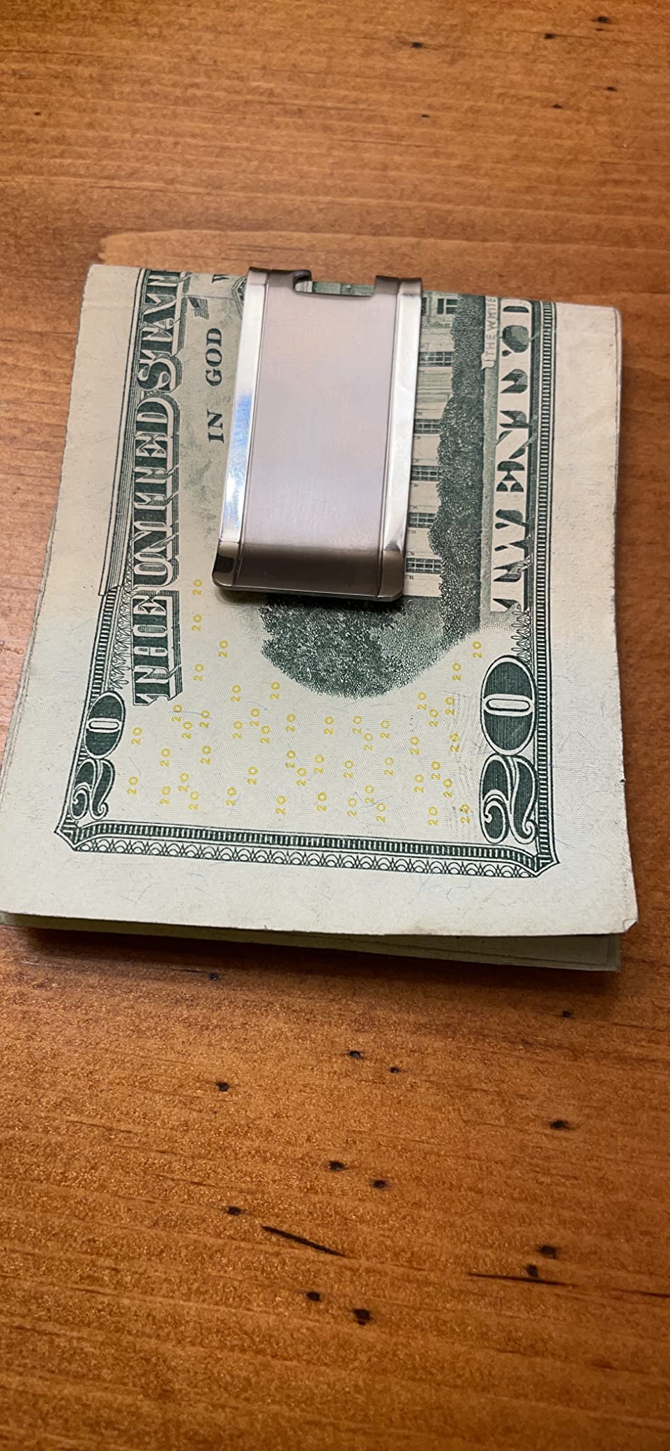 Titanium Slim Cash Metal Money Clip for Men Women Wallet Credit Card Holder | School Supplies for College Essentials for Guys, Christmas Gif Stocking Stuffers for Women Bottle Opener for Him customer photo 2