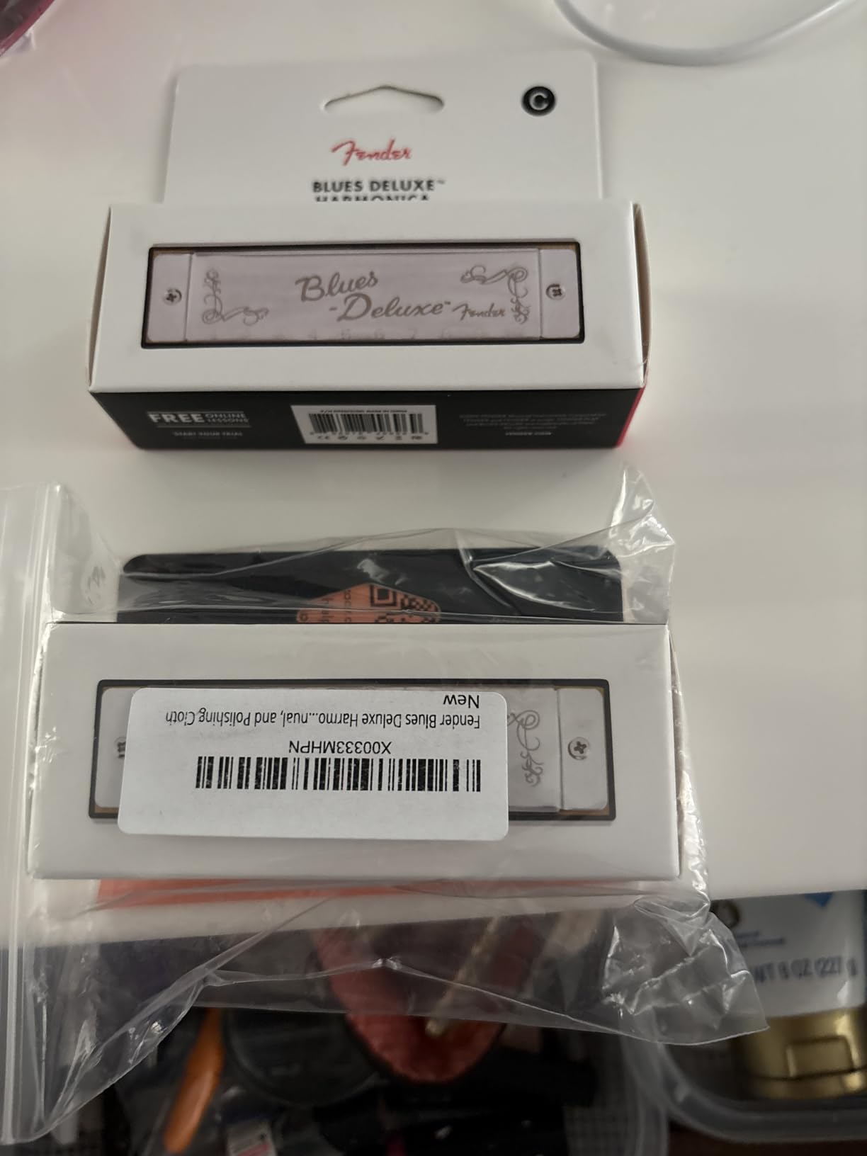 Fender Blues Deluxe Harmonica, Guitar Accessories, Key of C customer photo 2