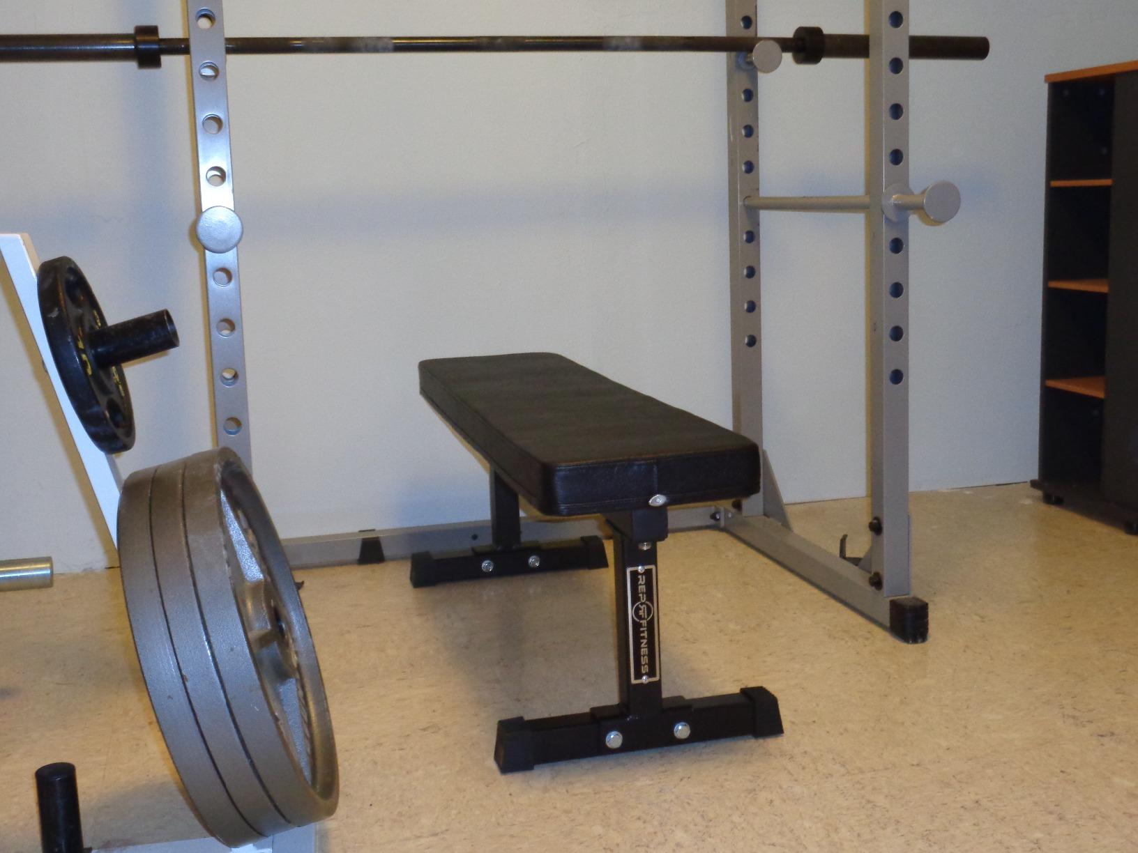 REP Fitness Flat Weight Bench, Heavy Duty Workout Bench For Home Gym, Folding Fitness Equipment For Strength Training, Adjustable Utility Platform For Dumbbells, Barbell, Lifting And Core Exercises customer photo 1