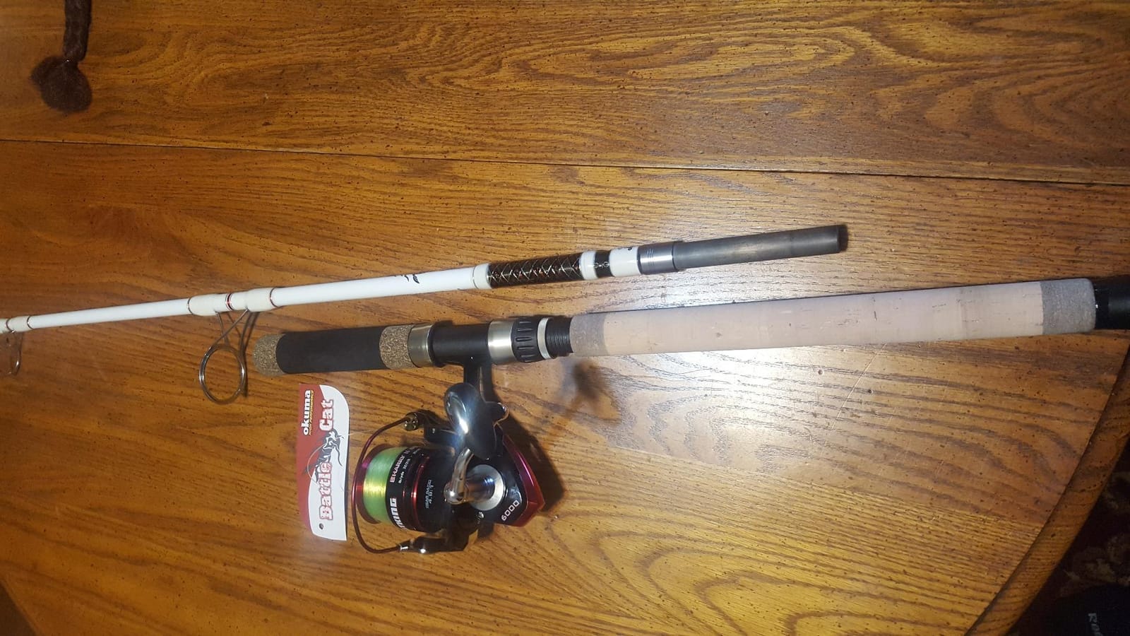 Okuma Battle Cat Catfish Spinning Rods (2-Piece) customer photo 2
