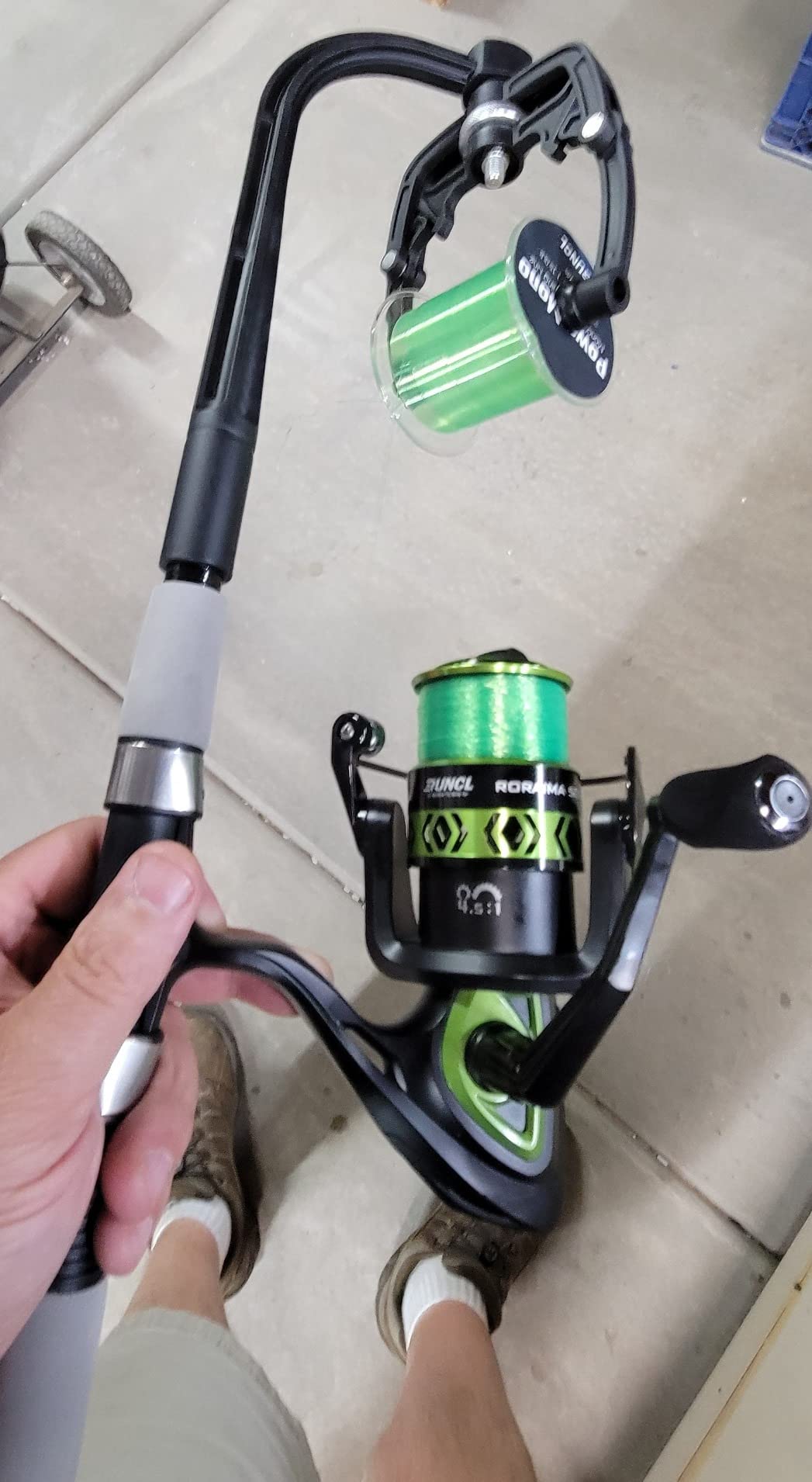 Piscifun Fishing Line Winder Spooler Machine Spinning Reel Spool Spooling Station System Automatic Spools Holder customer photo 2