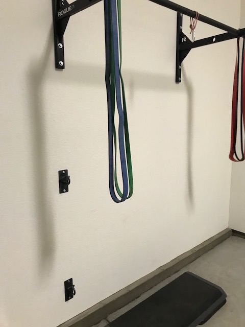 Anchor Gym H1 Ceiling & Wall Mount Anchor for Resistance Bands, Exercise Bands Mount for Bodyweight Straps, Strength Training and Home Gym (Wood Screws Included) customer photo 1