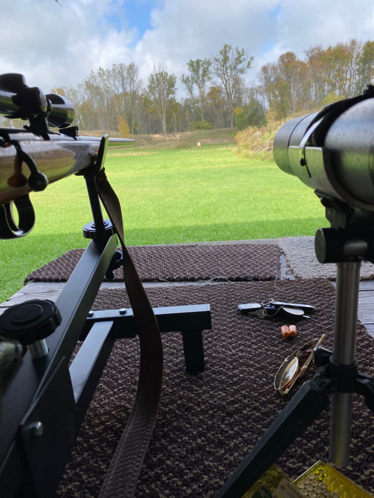Guide Gear Shooting Rifle Bench Rest for Outdoor Range, Adjustable Portable Stand customer photo 2