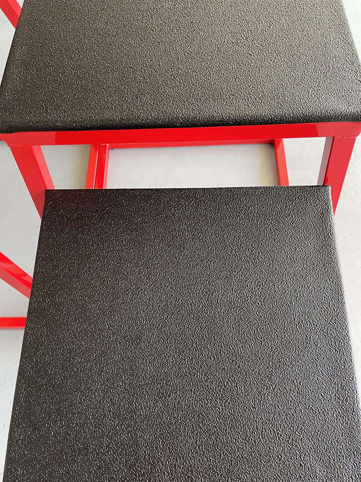JFIT Plyometric Boxes - Made in Taiwan NO Assembly Required Single - Height Box Set and Adjustable Box Options Plyometric Platform and Jumping Agility Box for Training Conditioning Strength Training customer photo 2