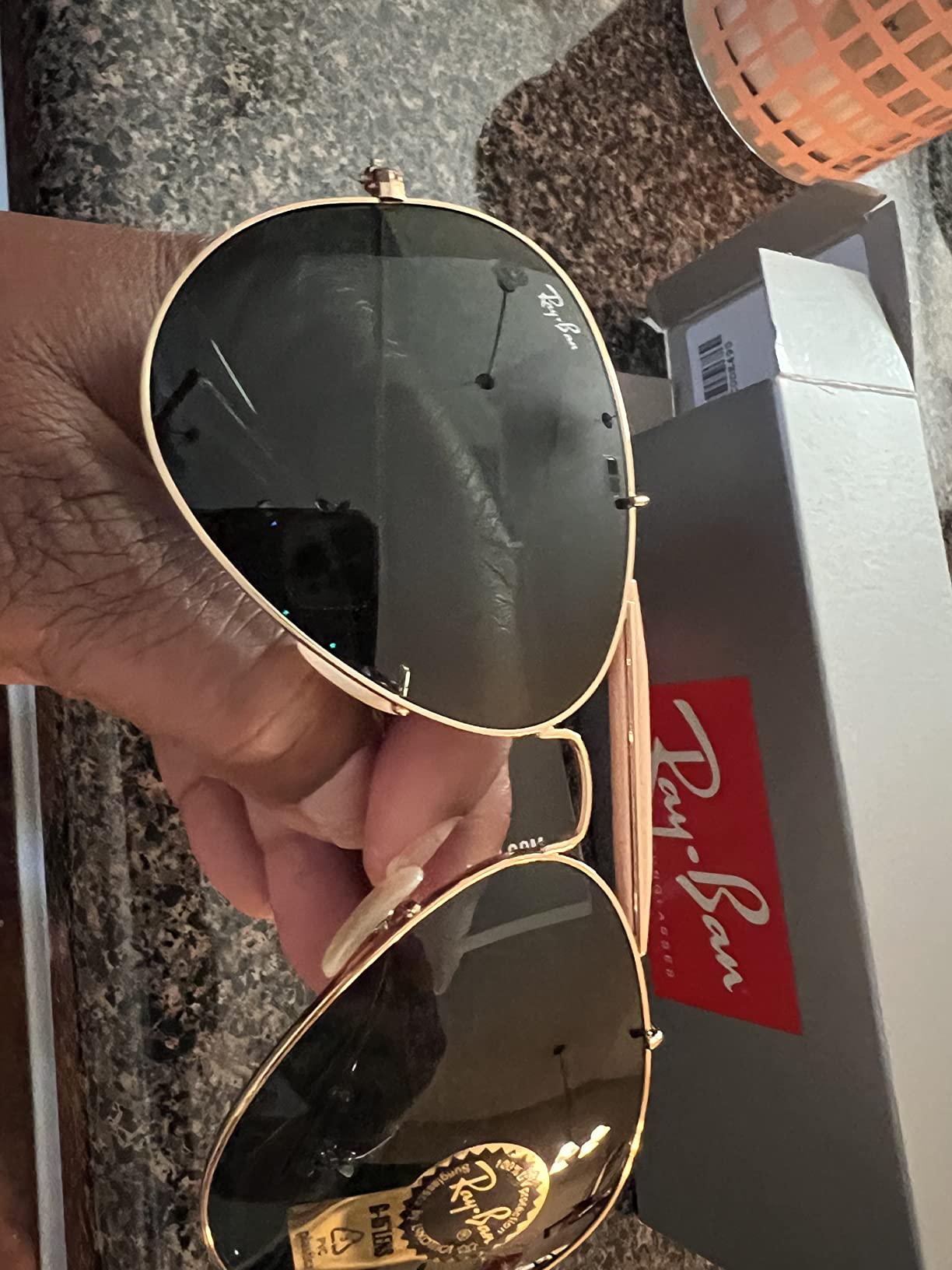 Ray-Ban RB3029 Outdoorsman II Aviator Sunglasses customer photo 1