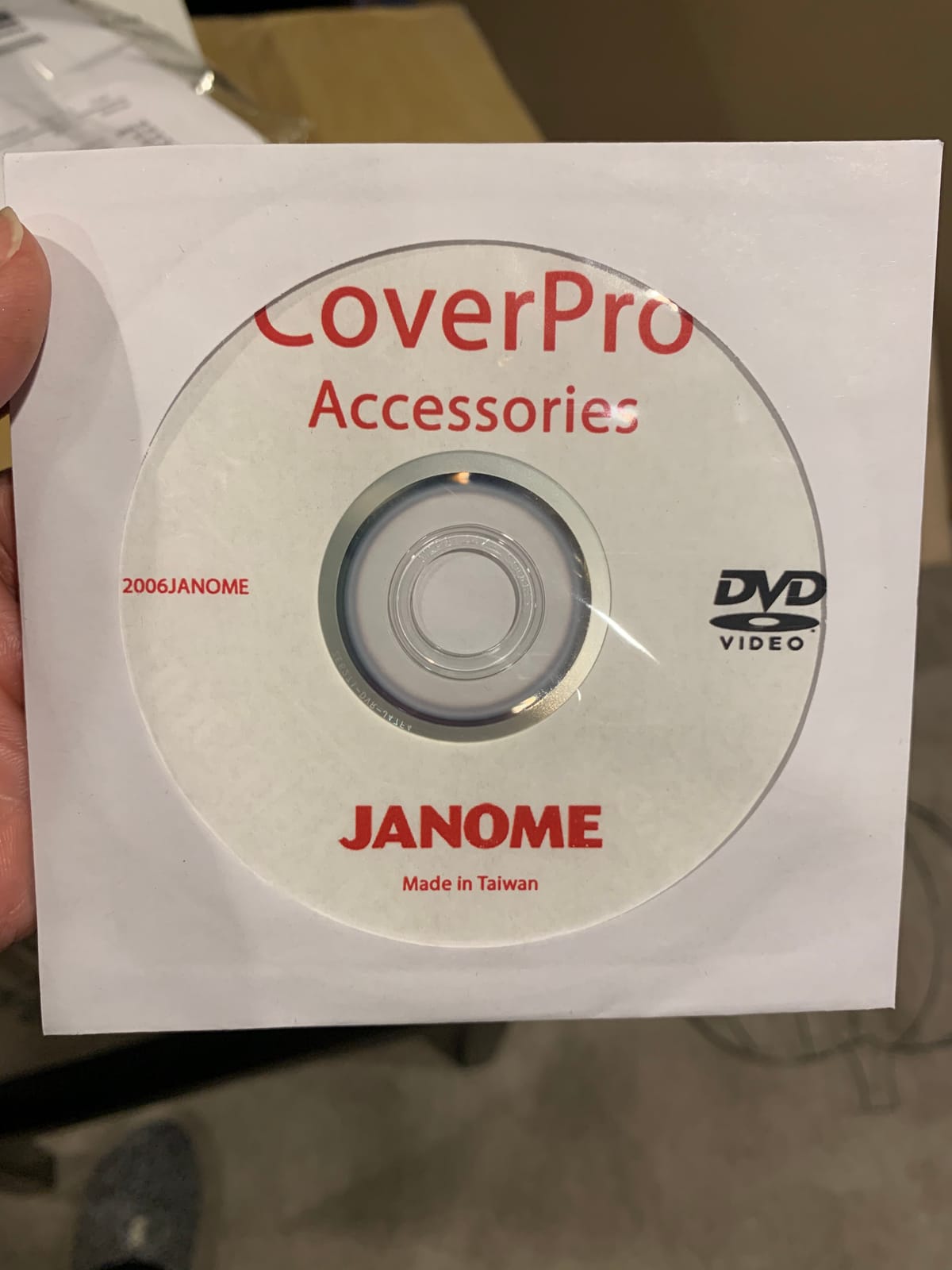 Janome Cover Pro 1000CPX Coverstitch Machine with Exclusive Bonus Bundle customer photo 2