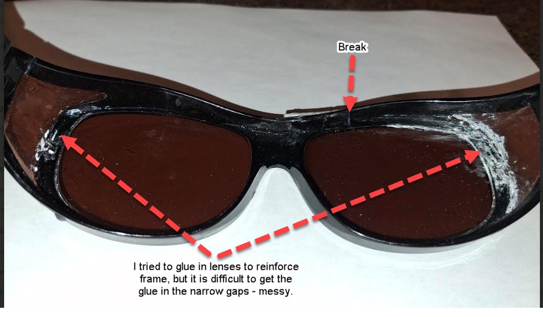 Sun Shield Fit Over Sunglasses with Blue Blocker HD Driving Lens - Wear Over Prescription Glasses Men or Women customer photo 2