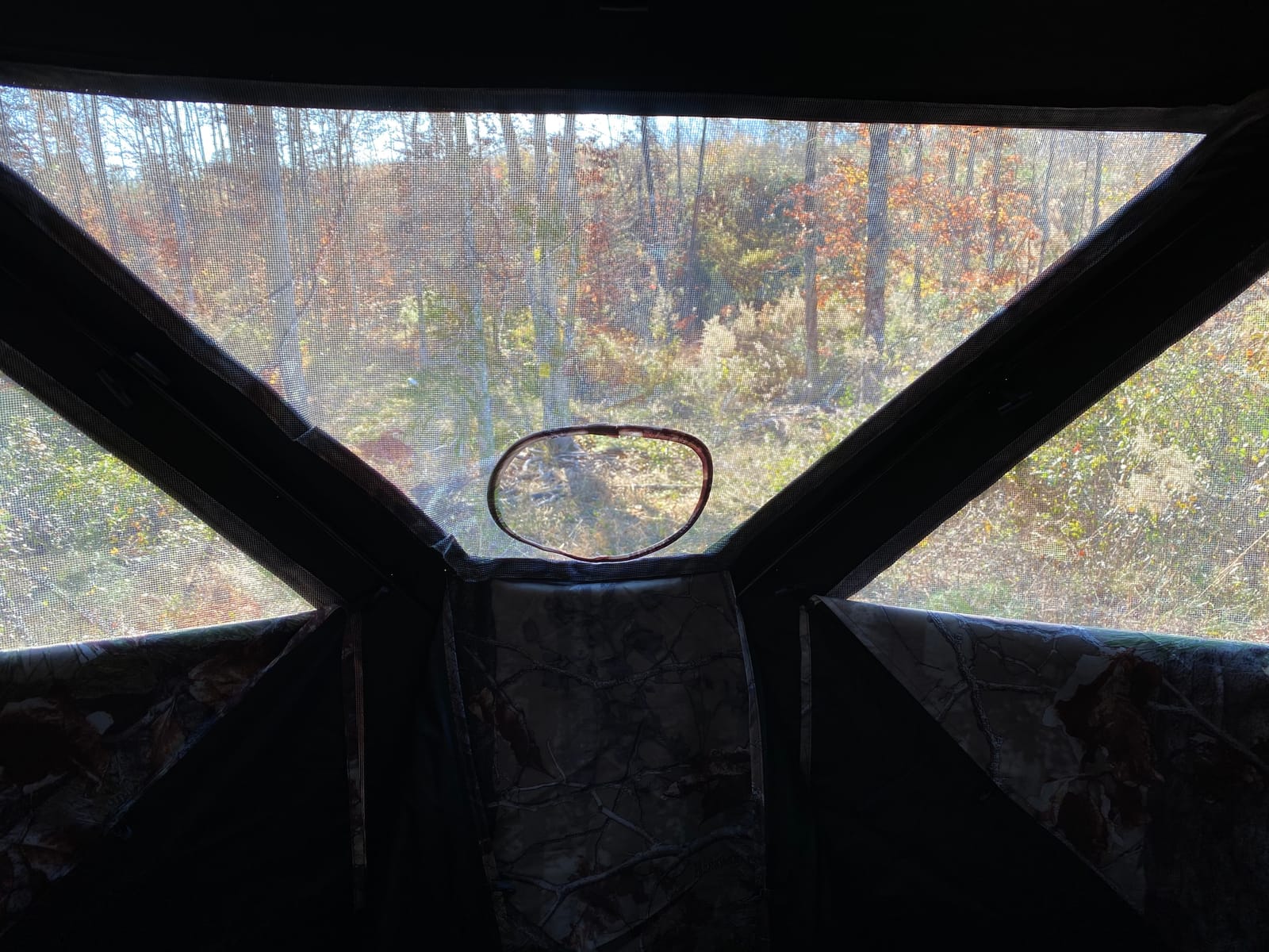 Barronett Blinds Pentagon, Portable Hunting Blind, 5-Sided Hub Blind, Huge Interior, Low Profile Windows, 4-Person, 72