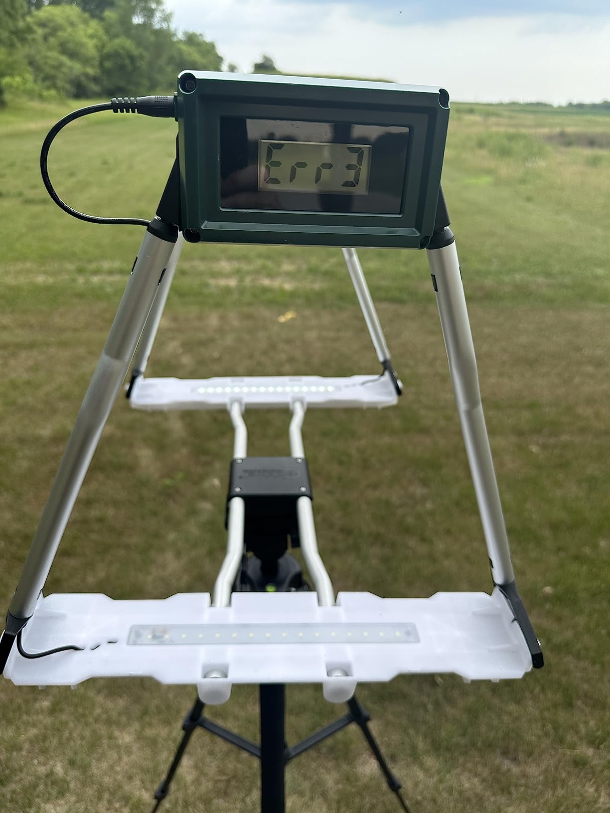 Caldwell G2 Ballistic Precision Chronograph with Tripod and Rechargeable Battery for Shooting Indoor and Outdoor MPS/FPS Readings customer photo 1