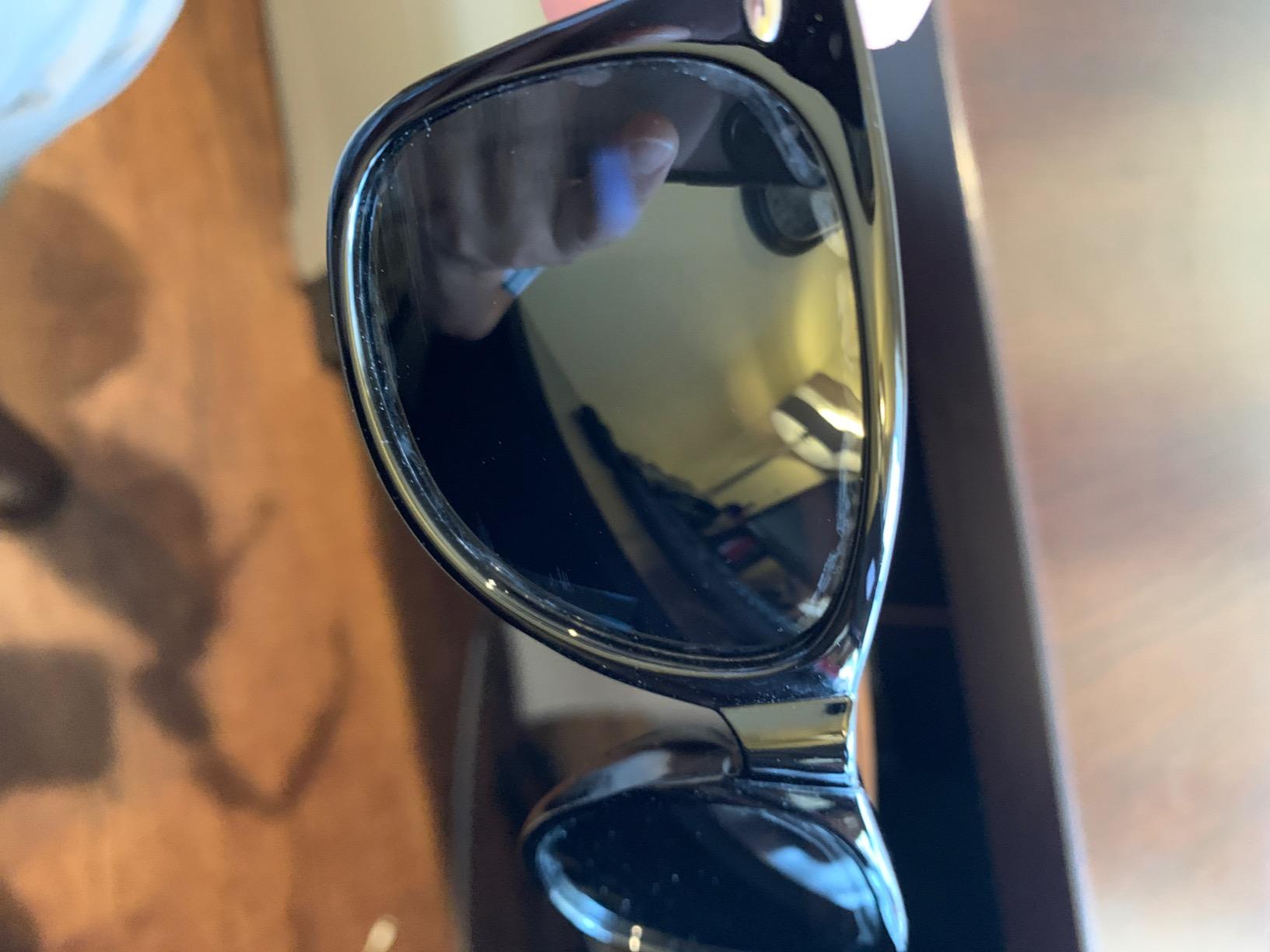 Woodies Walnut Wood Sunglasses with Black Polarized Lenses customer photo 1