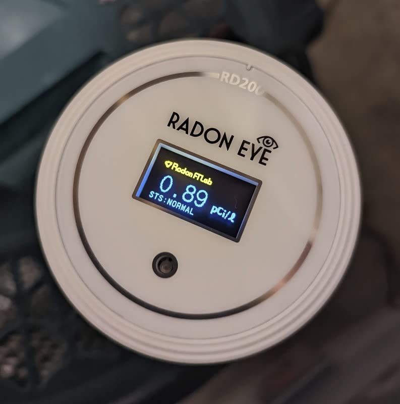 Ecosense Continuous Home Radon Detector, OLED Display, Bluetooth, RD200 | 95% Accuracy in 10 Hours, Results Updated Every 10 Minutes, Short & Long-Term Trend Charts in App, Easy Setup, Audio Alerts customer photo 2