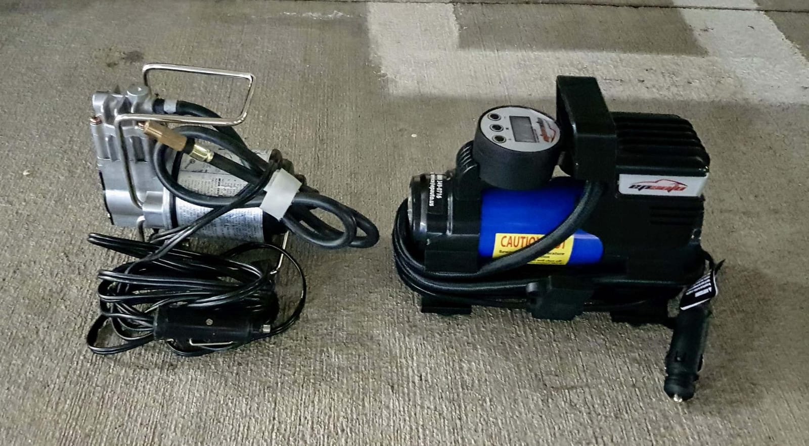 EPAuto 12V DC Portable Air Compressor Pump, Digital Tire Inflator customer photo 1