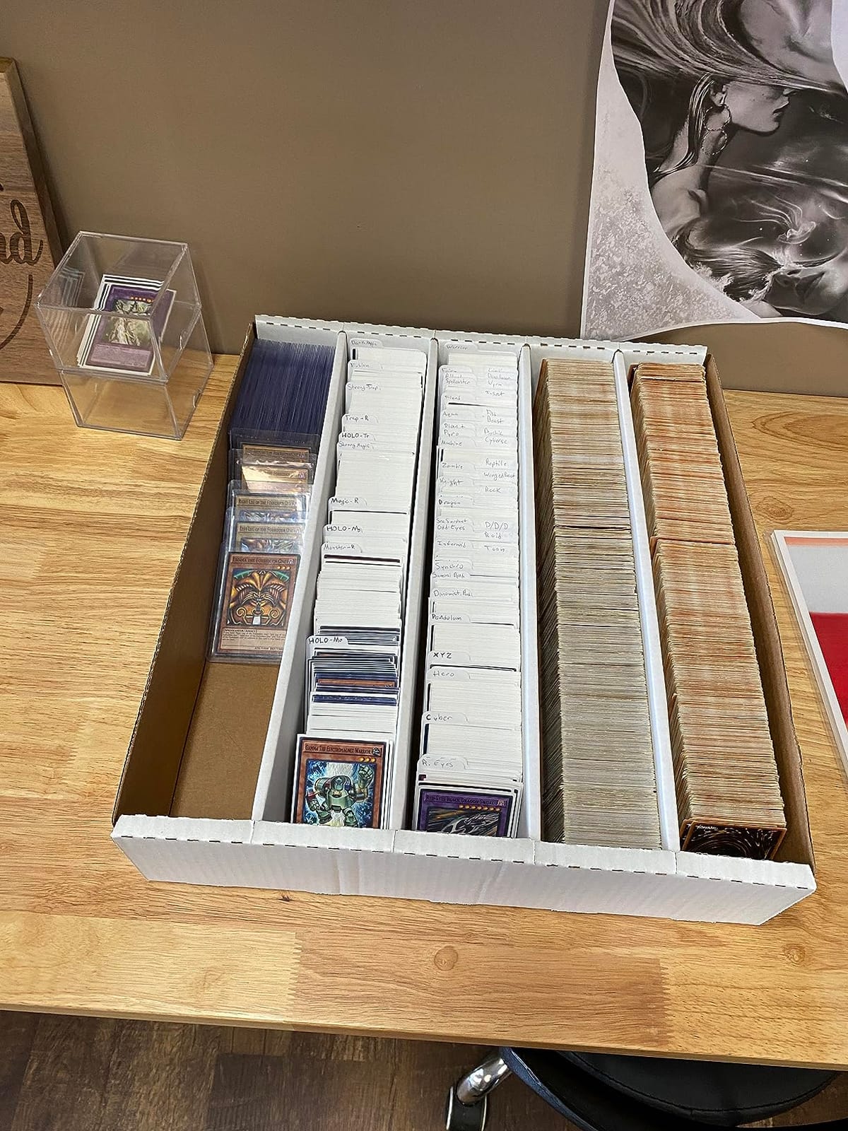 BCW Super Monster 5-Row Trading Card Storage Boxes, Holds 5,000, 5 Pack | Each five-row box holds 5,000 standard or 7,000 gaming cards and fits dividers and Slip Guard Strips for organized storage customer photo 1